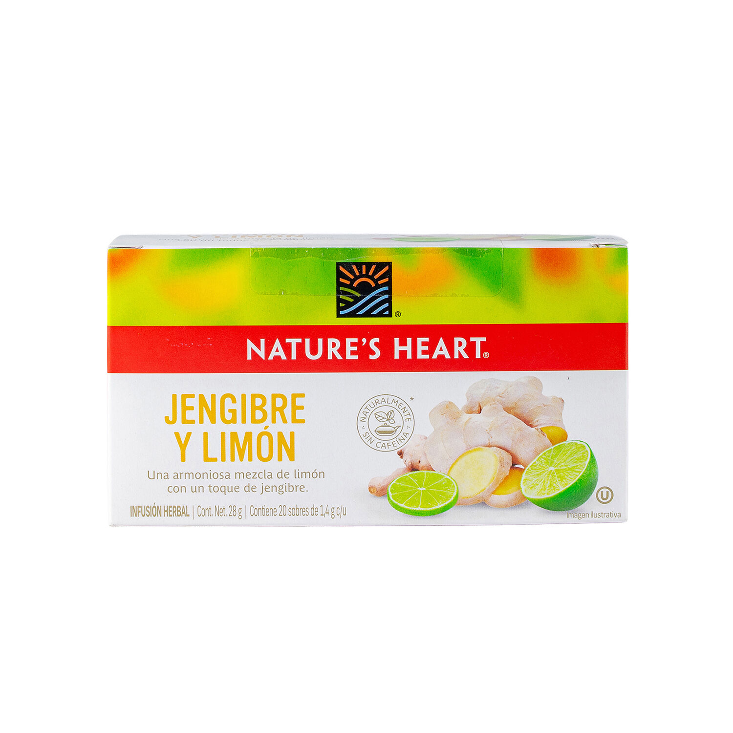 Te Nh Jengibre Y Limom Nature´s Heart 20.0 Sob
