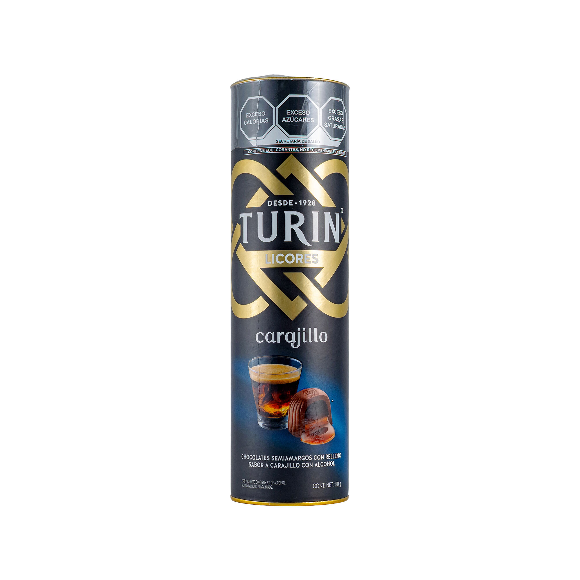 Chocolate Tubo Carajillo Turin 180.0 Gr