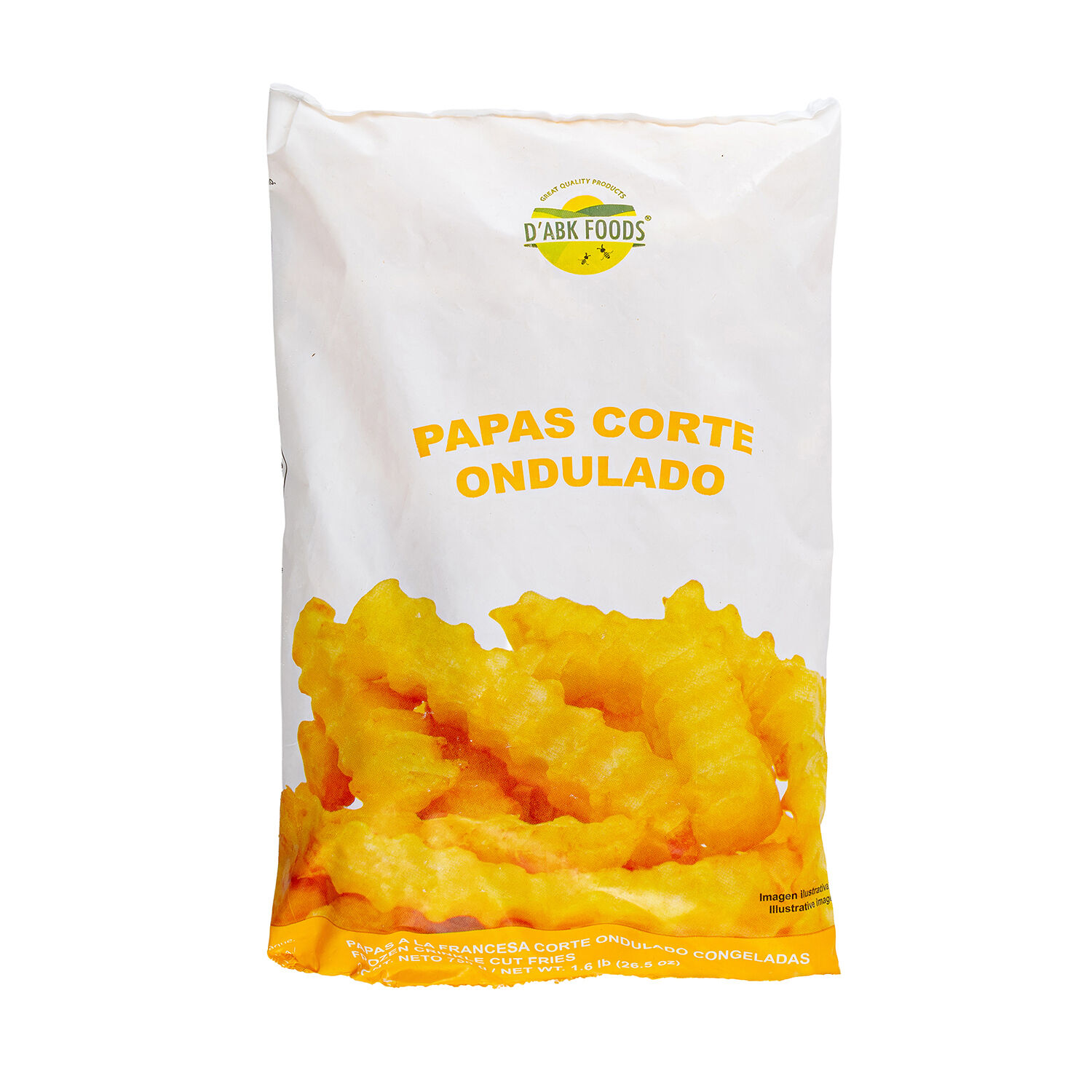 Papa Ondulado Grado A D Abk Foods 750.0 Gr