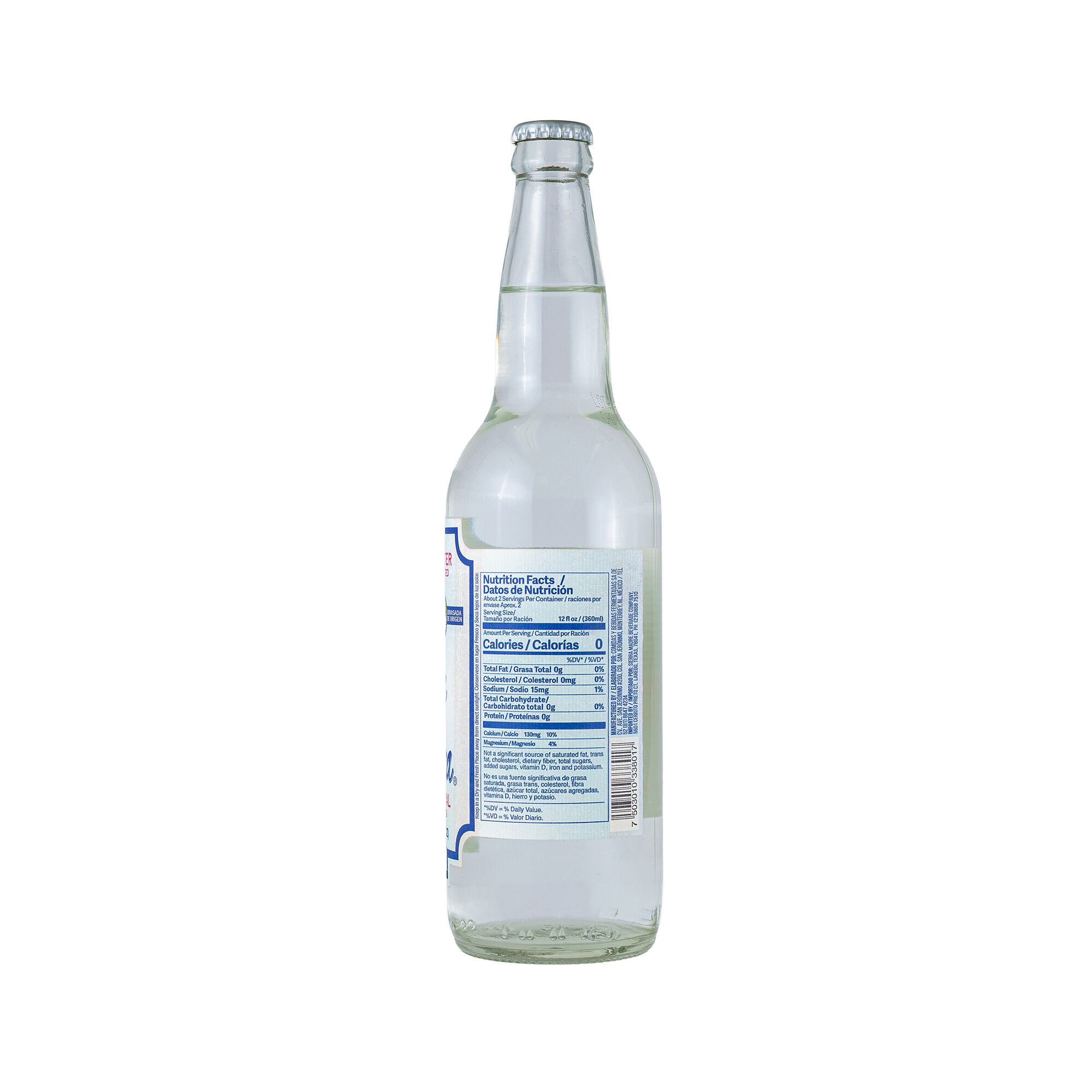 Agua De Piedra Natural Sin Gas . 650.0 Ml