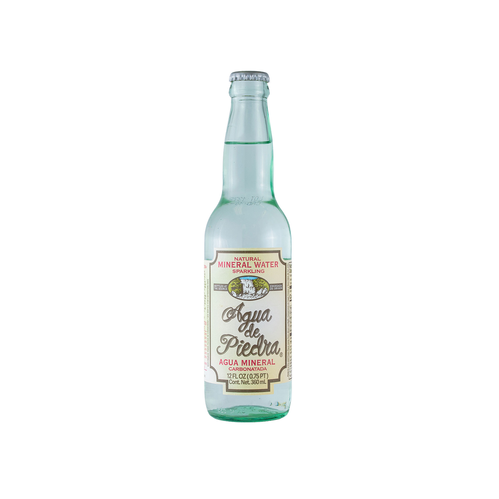 Agua Mineral Carbonatada Agua De Piedra 355.0 Ml