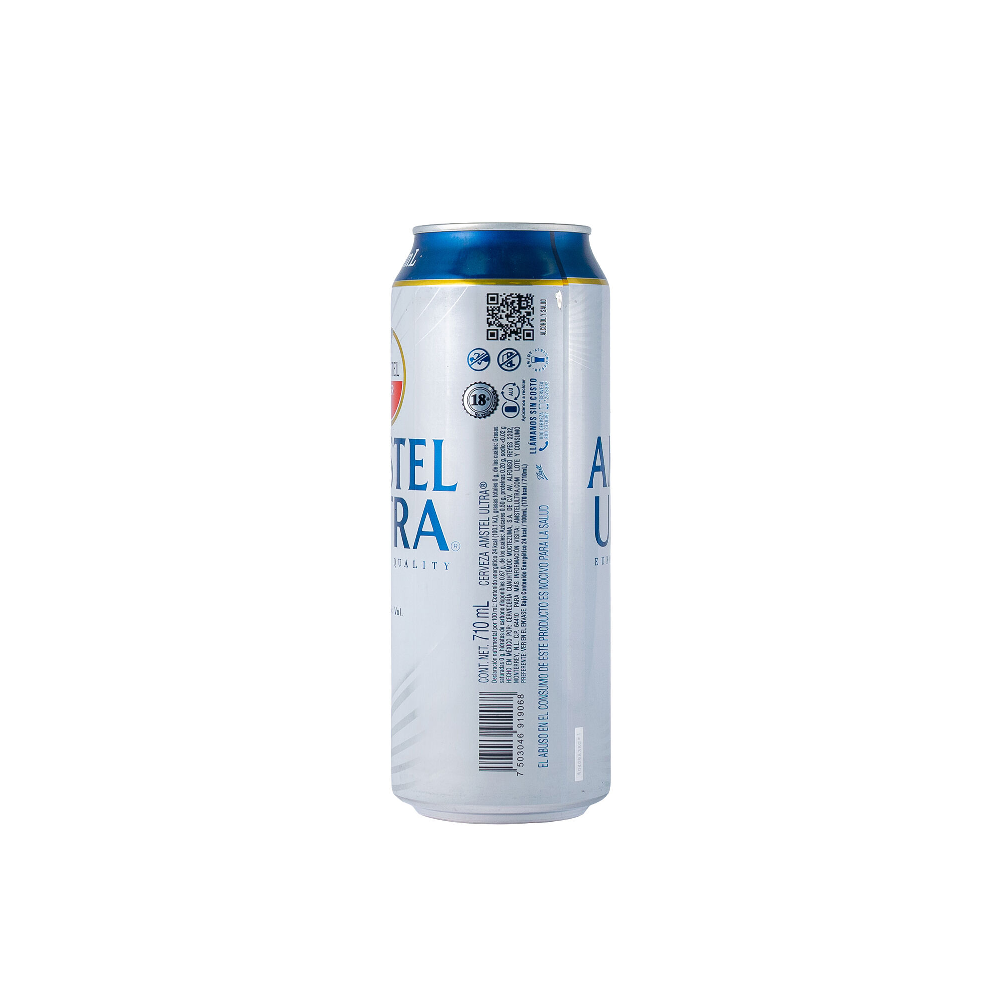 Cerv Lata Amstel Ultra 710.0 Ml