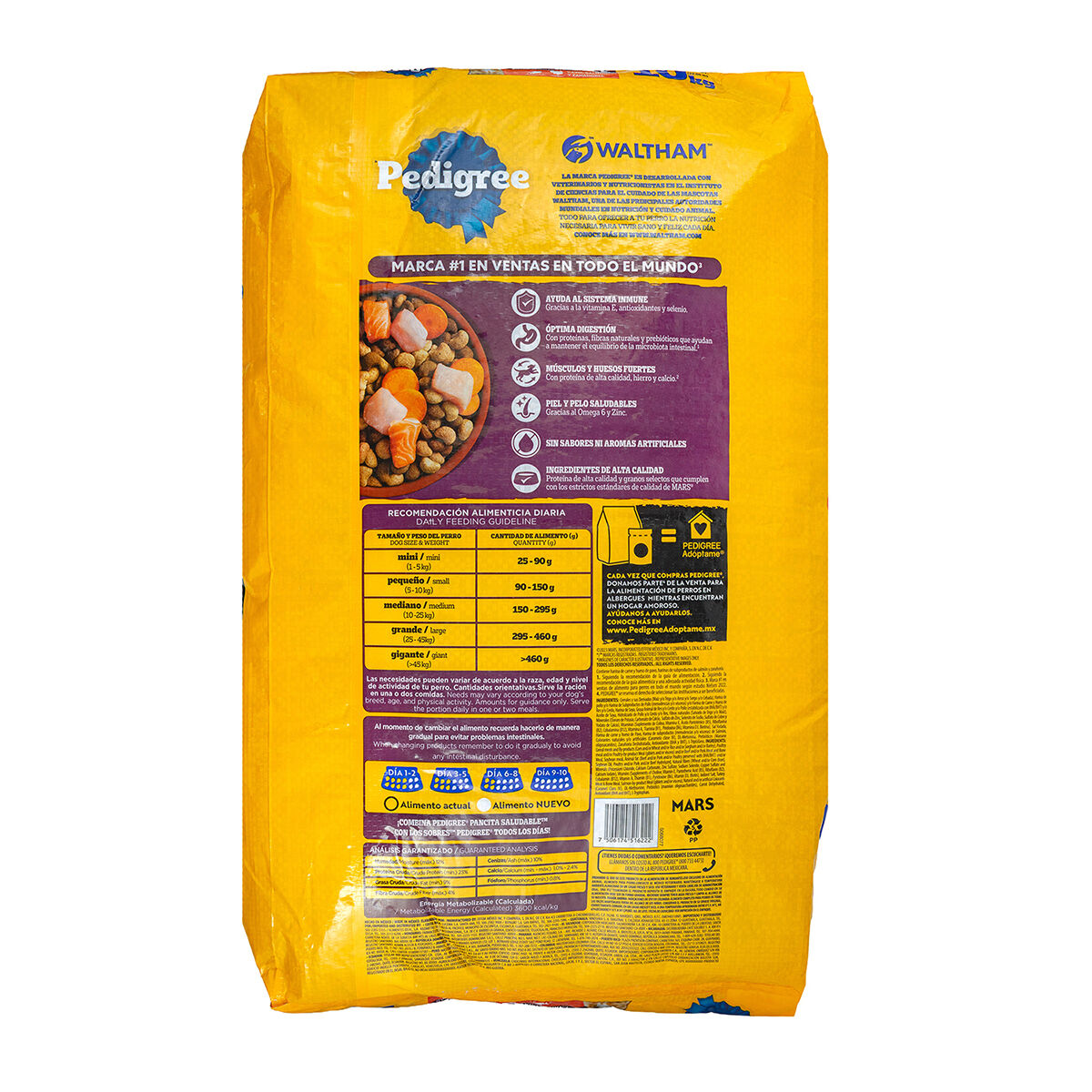 Comida Para Perro Salmón & Pavo Zanahoría Pedigree 10 Kg