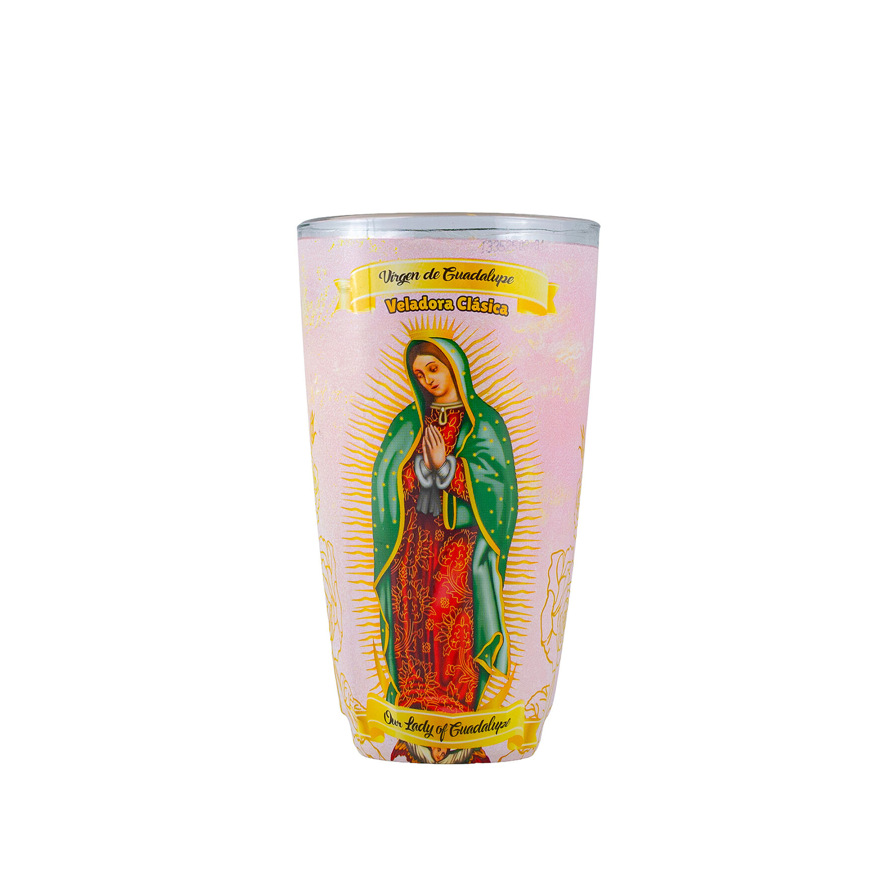 Veladora Clasica Virgen De Guadalupe Misticas 1.0 Pza
