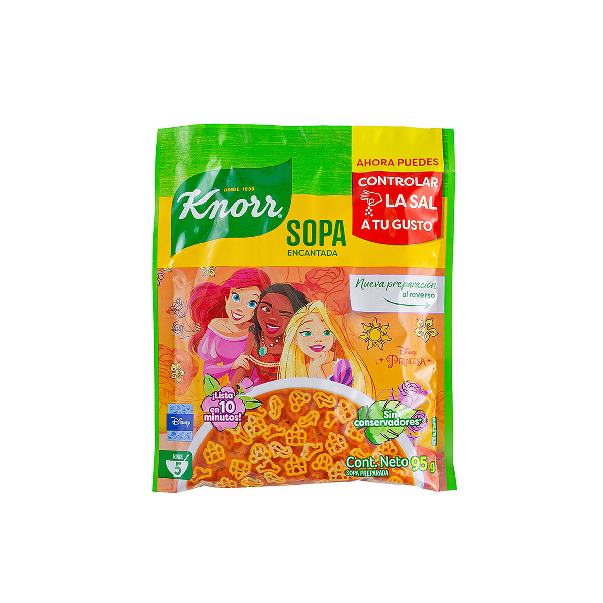 Sopa Princesas Knorr 95.0 Gr