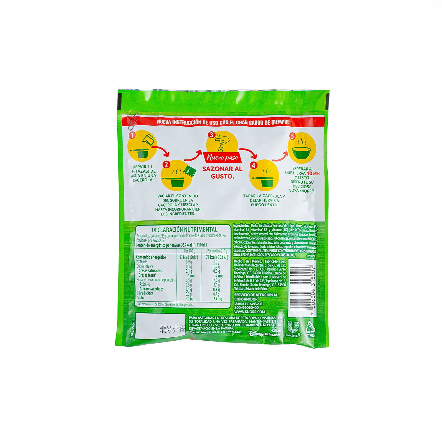 Sopa Princesas Knorr 95.0 Gr