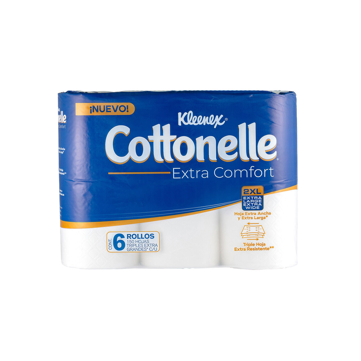 Papel Higienico Extra Comfort Cottonelle 6.0 Pza
