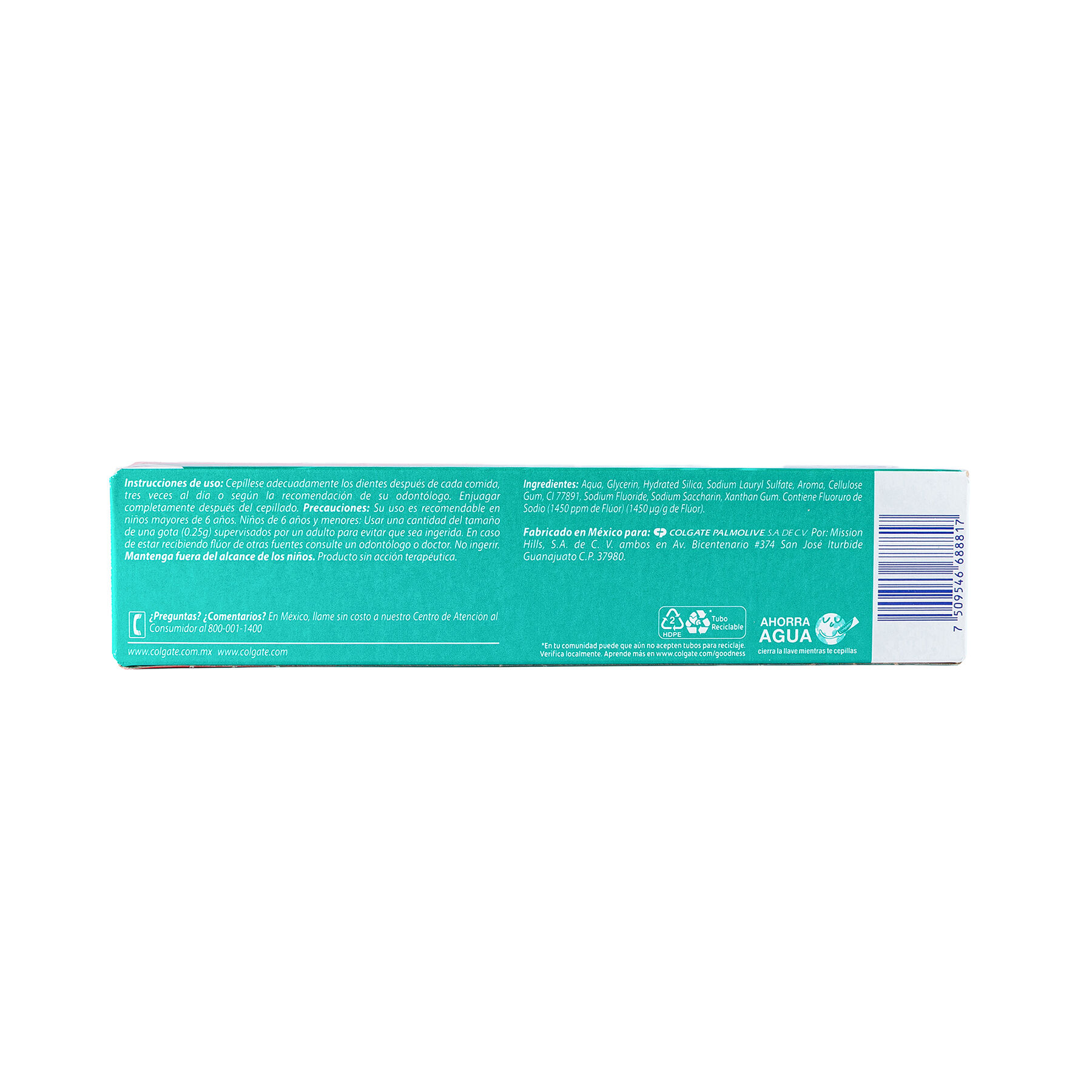 Crema Dental Max Clean 120ml Colgate 120.0 Ml