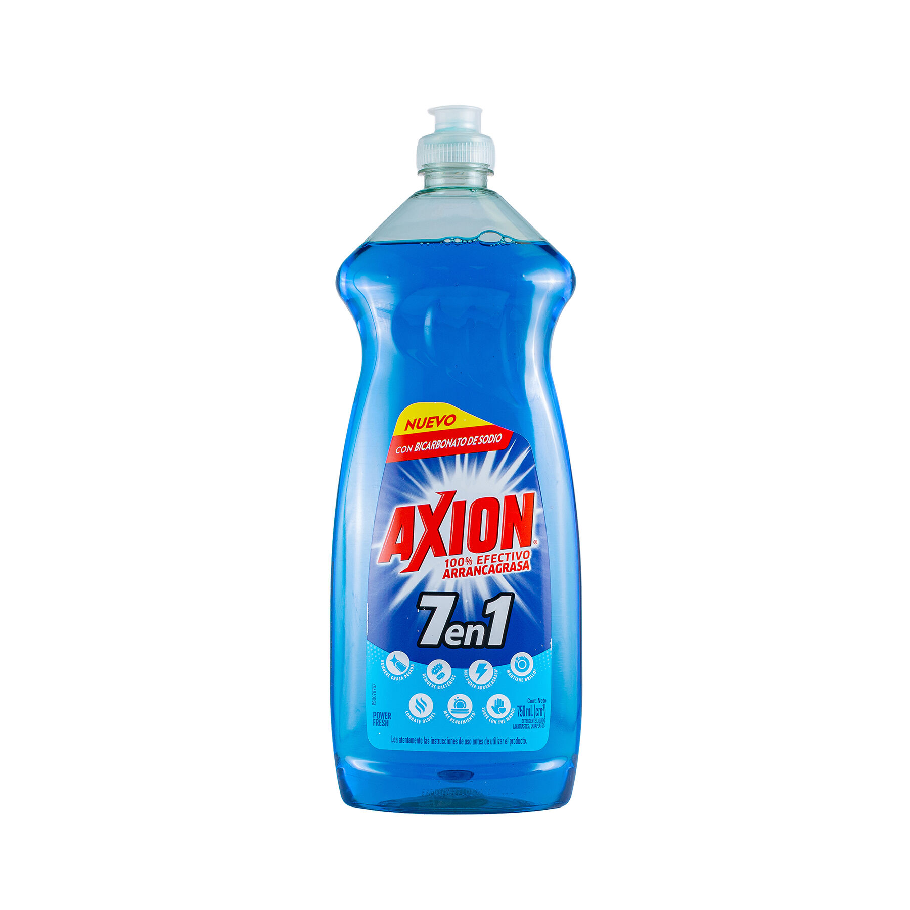 Jabon Liquido Azul 7 En 1 Axion 750.0 Ml