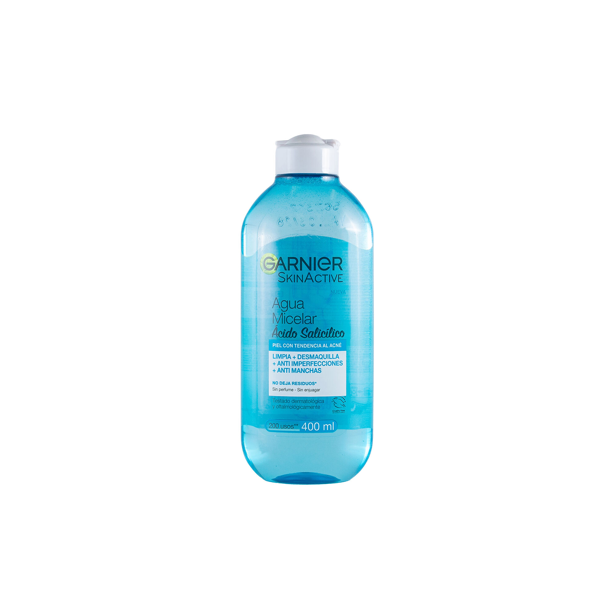 Agua Micelar Aclara Anti Acne Micelar 400ml Garnier 400.0