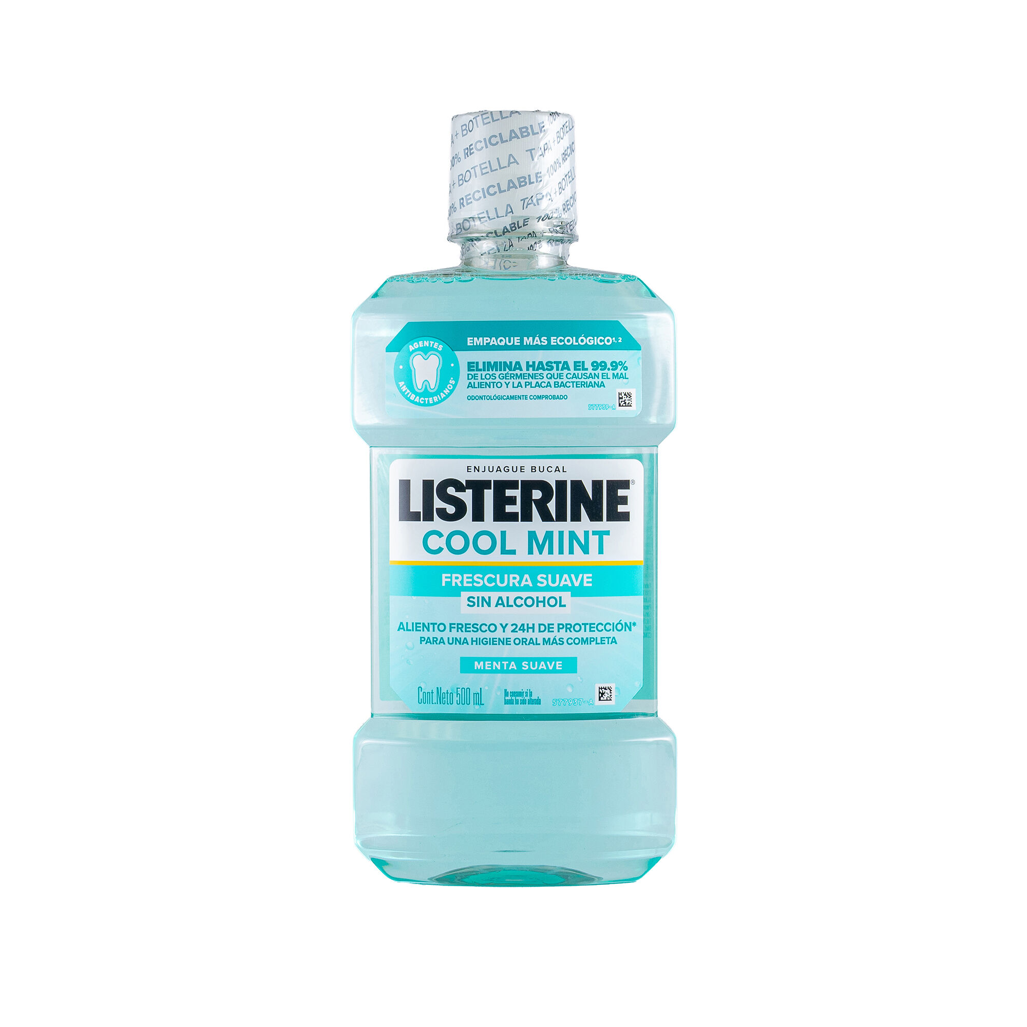 Enjuague Bucal Cool Mint Zero Listerine 500.0 Ml