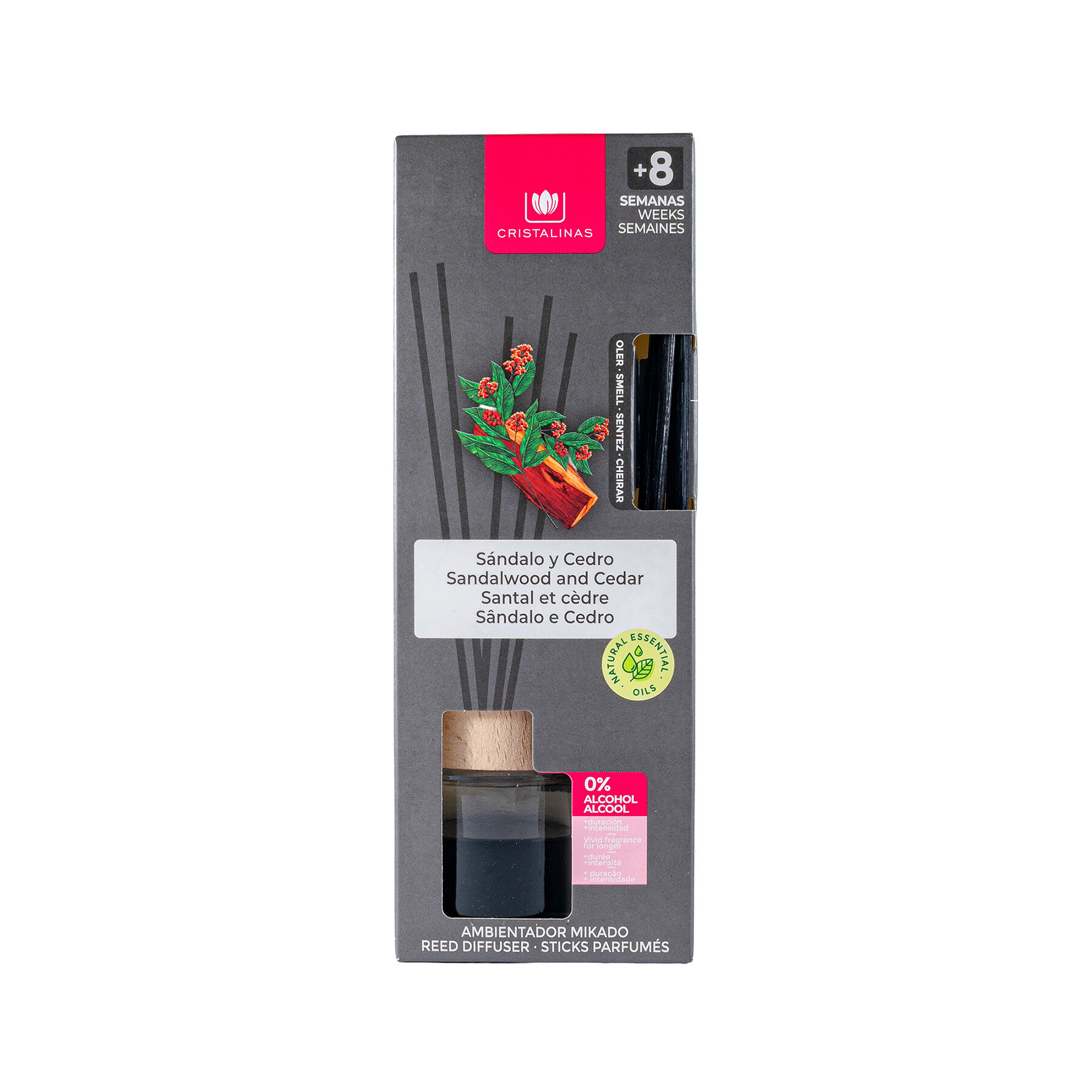Aromatizante Mikado Sandalo Y Cedro Cristalinas 40.0 Ml