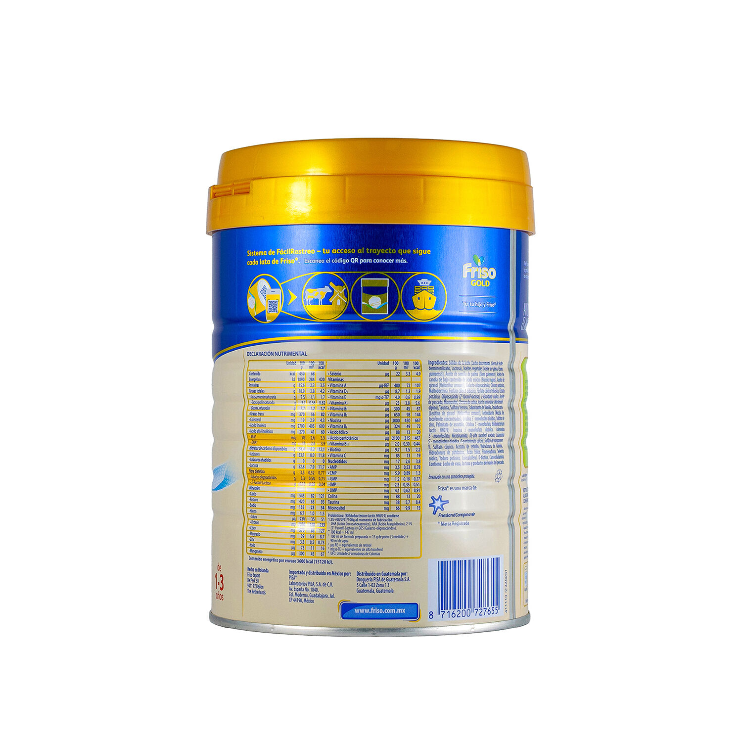 Frisolac Gold 3 800g Friso 800.0 Gr