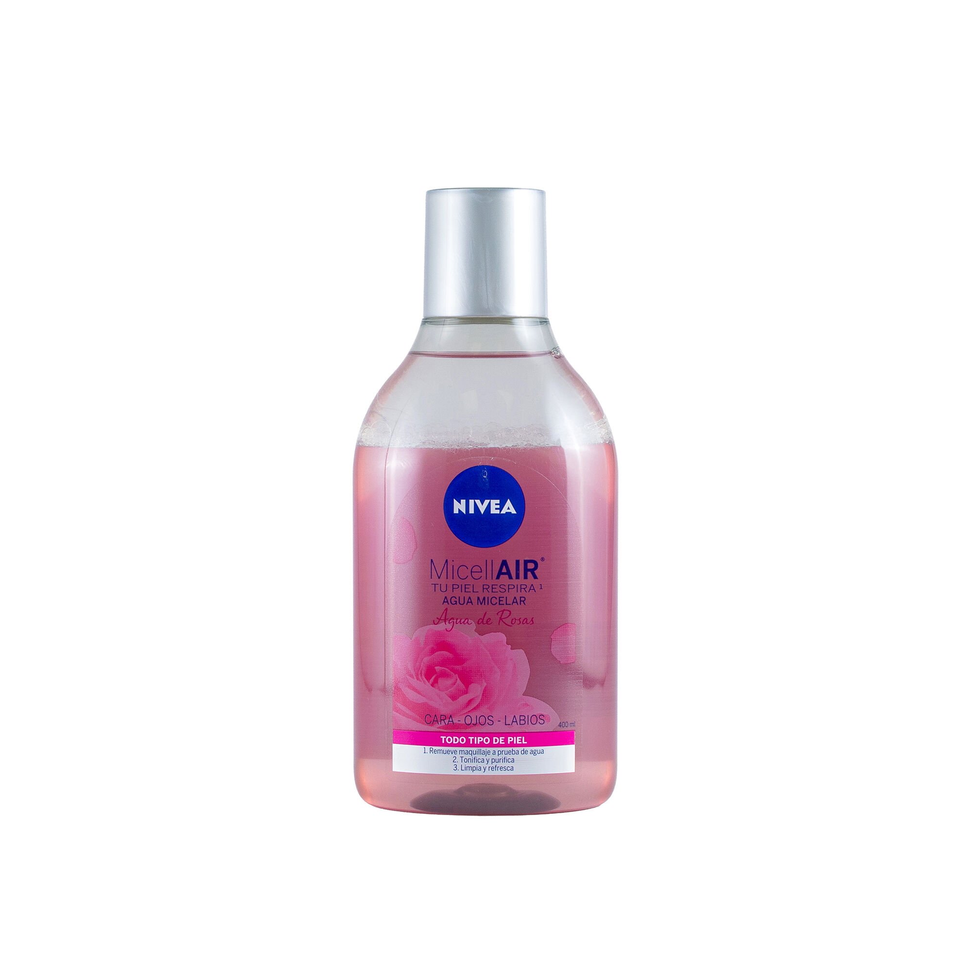Agua Micelar Con Agua De Rosas Nivea 400.0 Ml