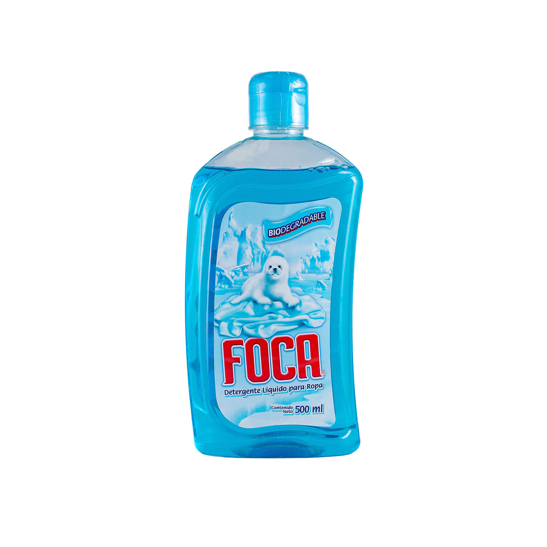 Detergente Liquido Para Ropa Foca 500.0 Ml