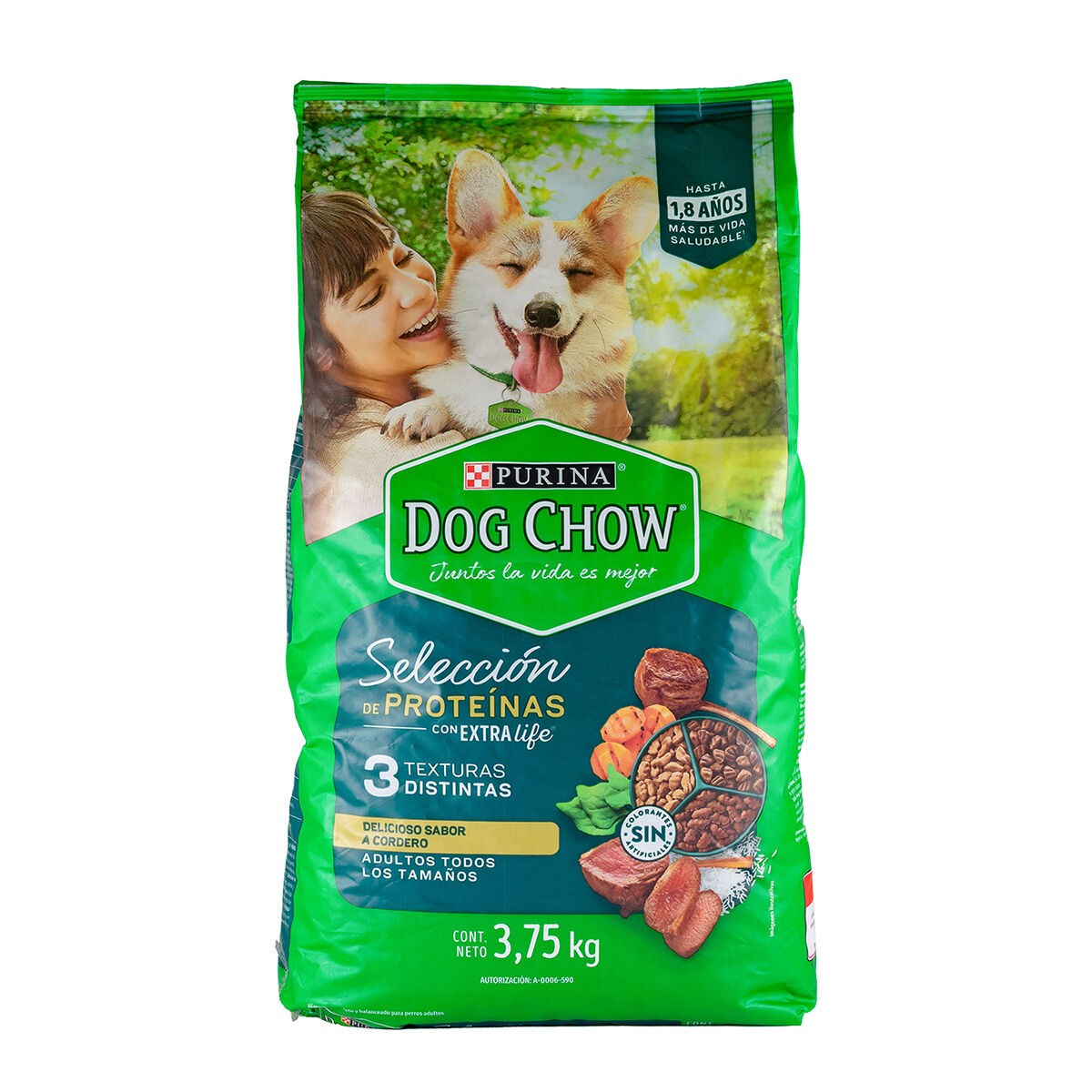 Comida P/perro Alpr Cordero Dog Chow 3.75 Kg