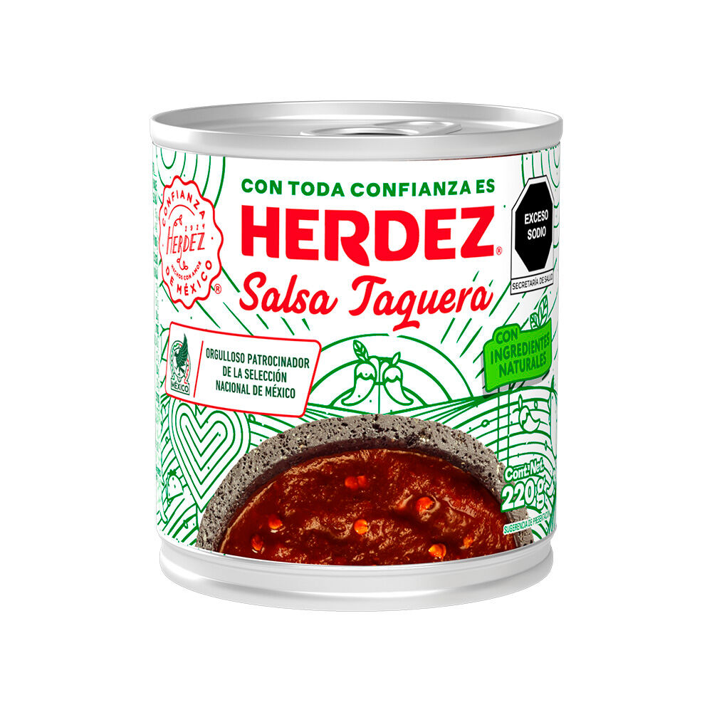 Salsa Taquera Mexicana Herdez 220.0 Gr