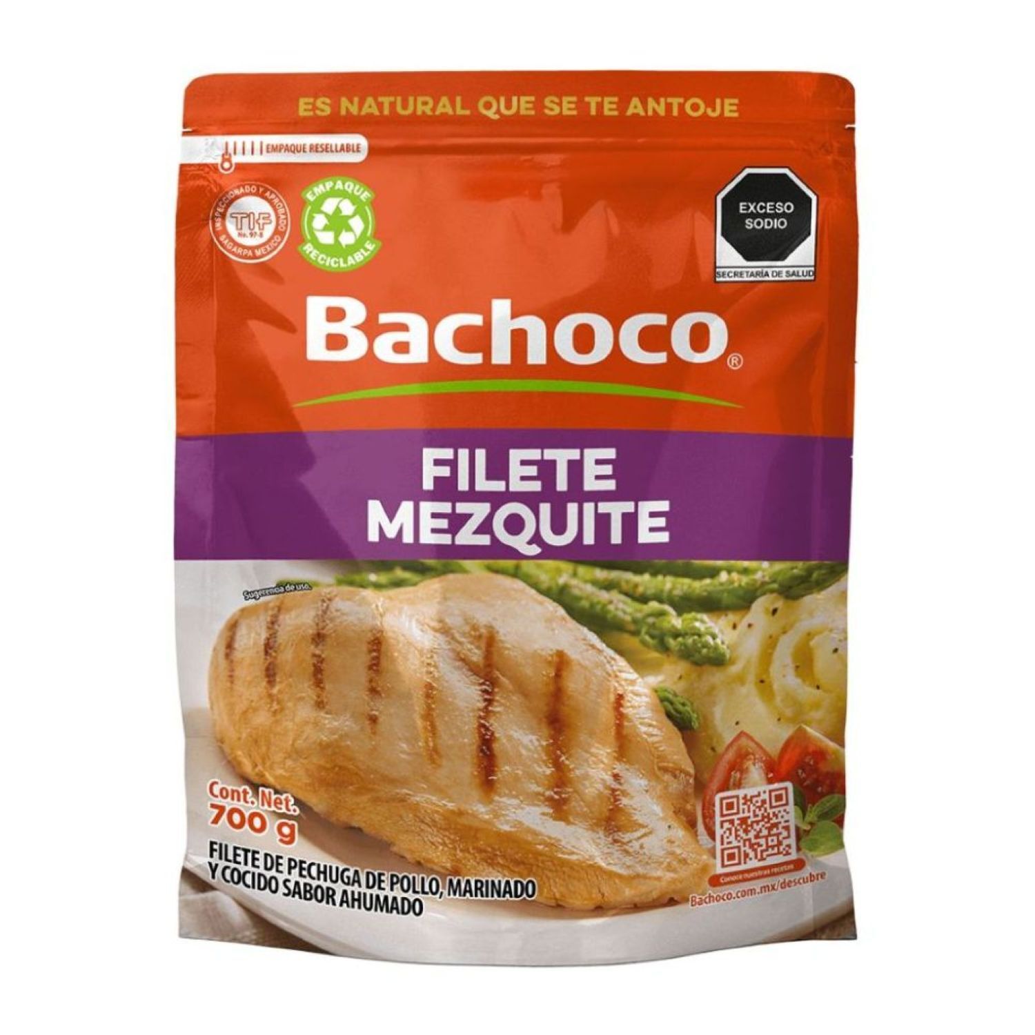 Filete Mezquite Bachoco 700.0 Gr