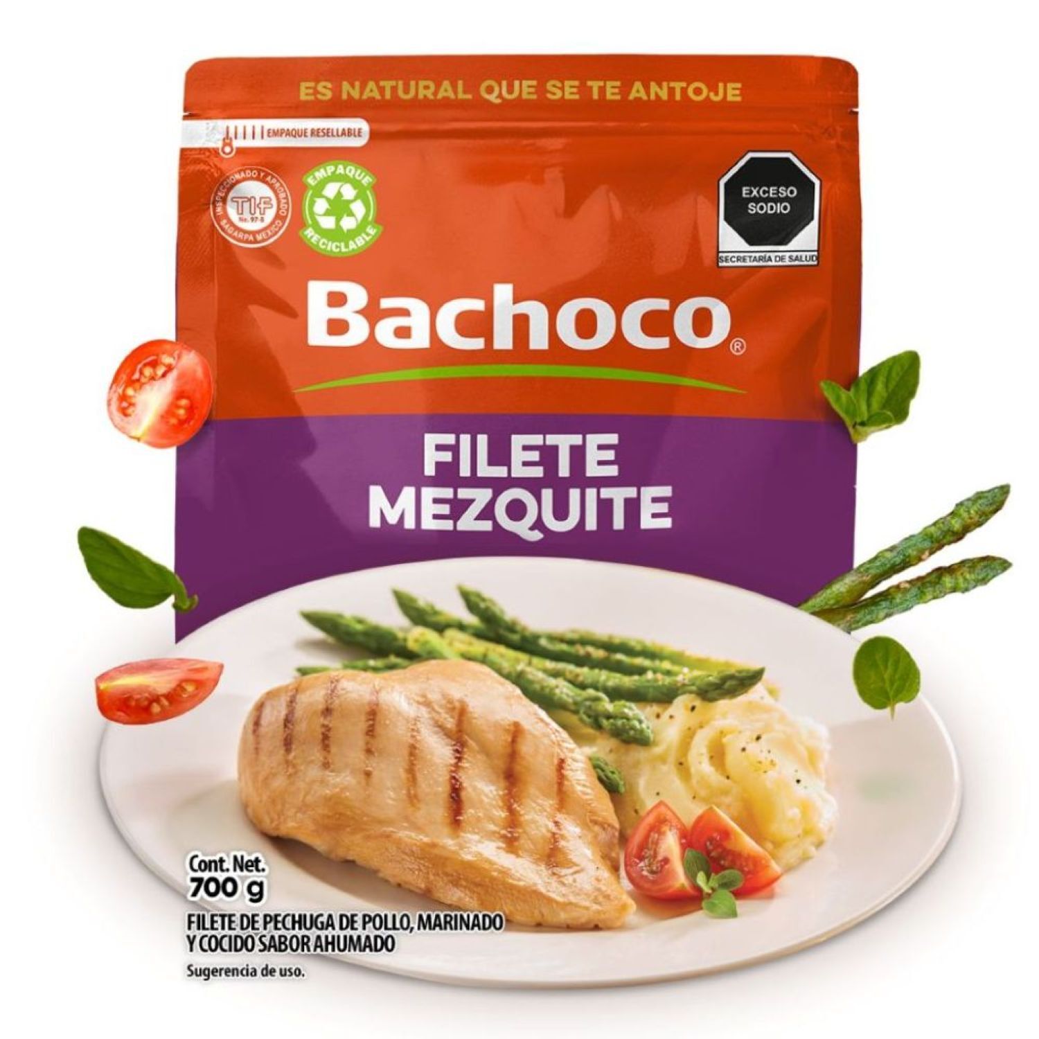 Filete Mezquite Bachoco 700.0 Gr