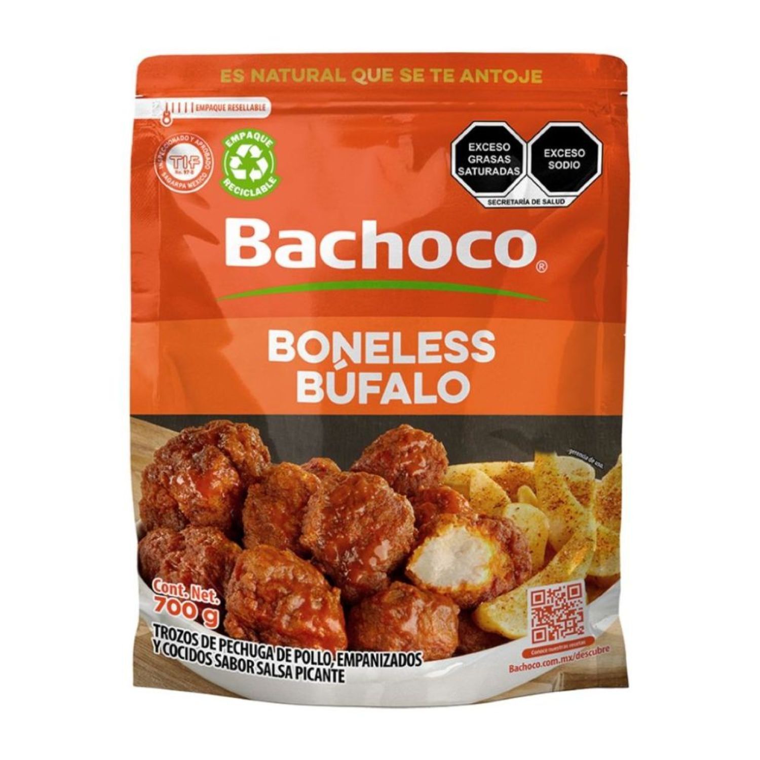 Boneless Buffalo Bachoco 700.0 Gr
