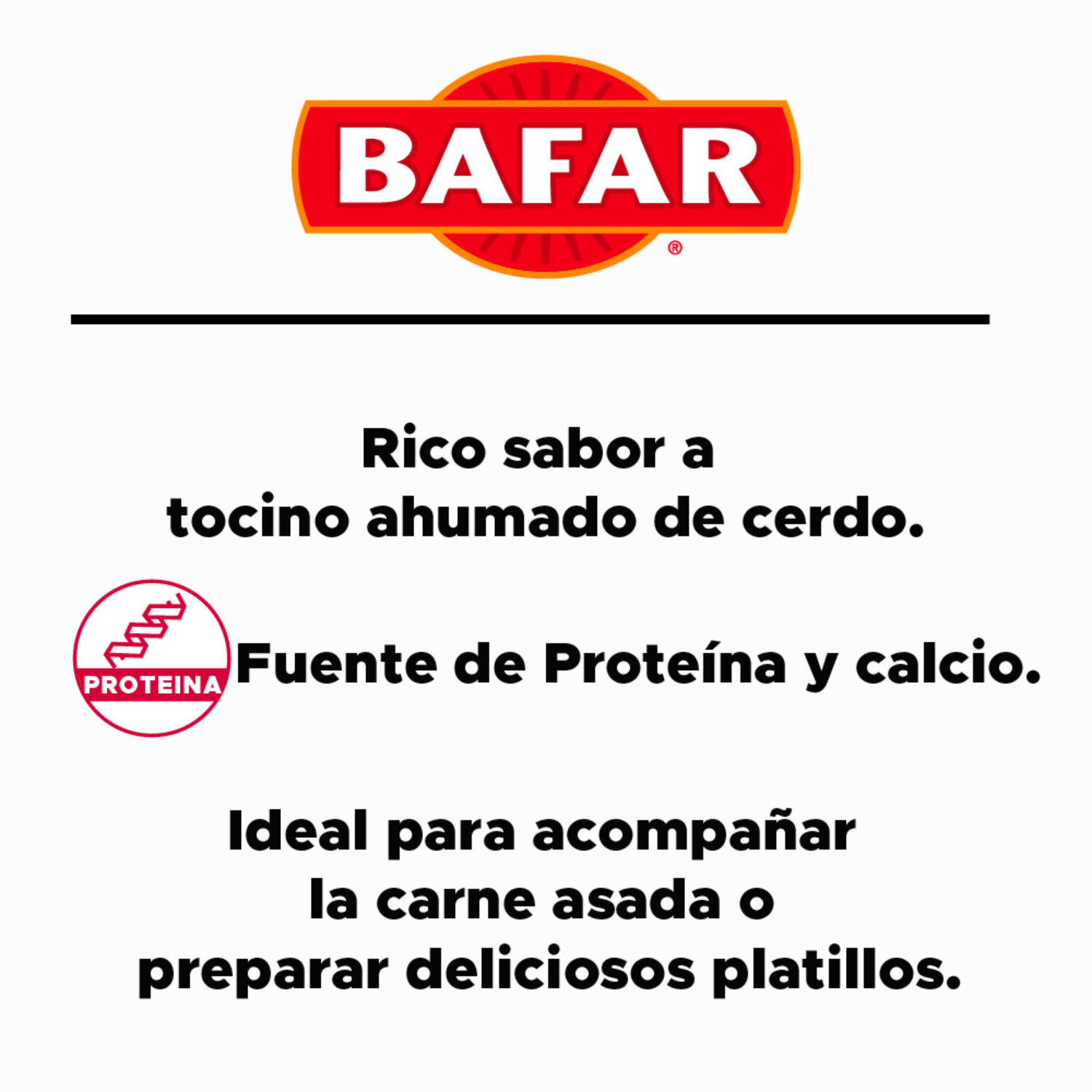 Salchicha Asar Con Tocino Bafar 400.0 Gr