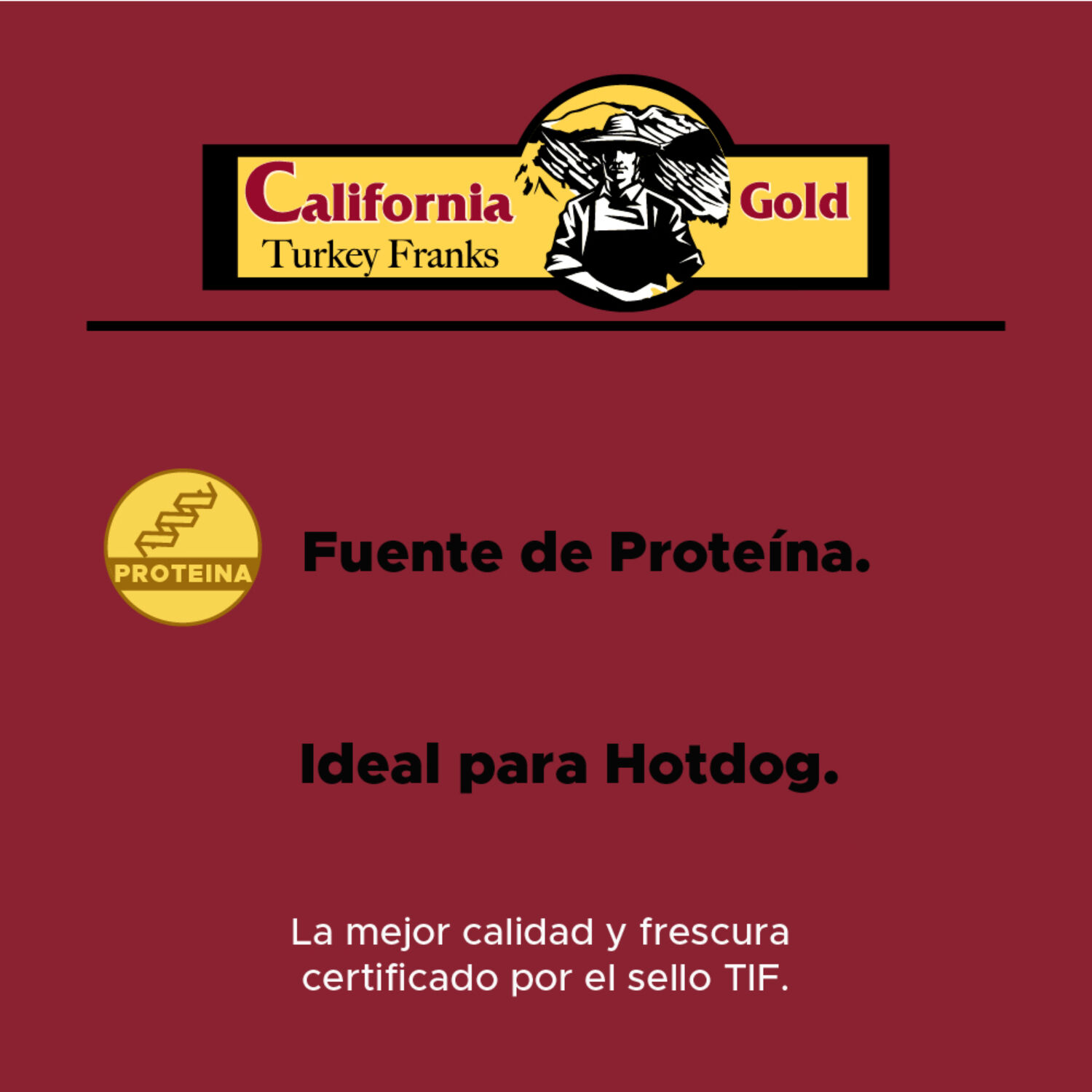 Salchicha De Pavo Turkey Franks California Gold 454.0 G