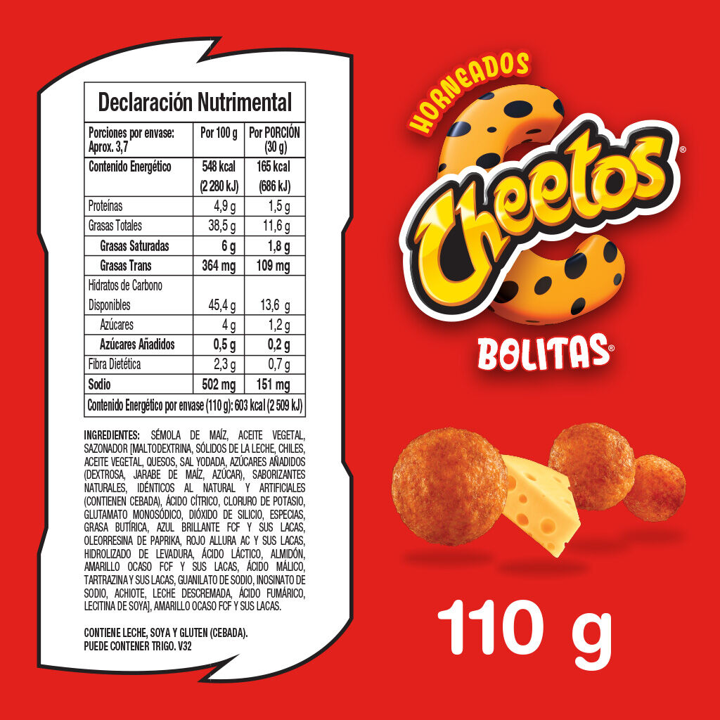 Cheetos Bolita Cheetos 110.0 Gr