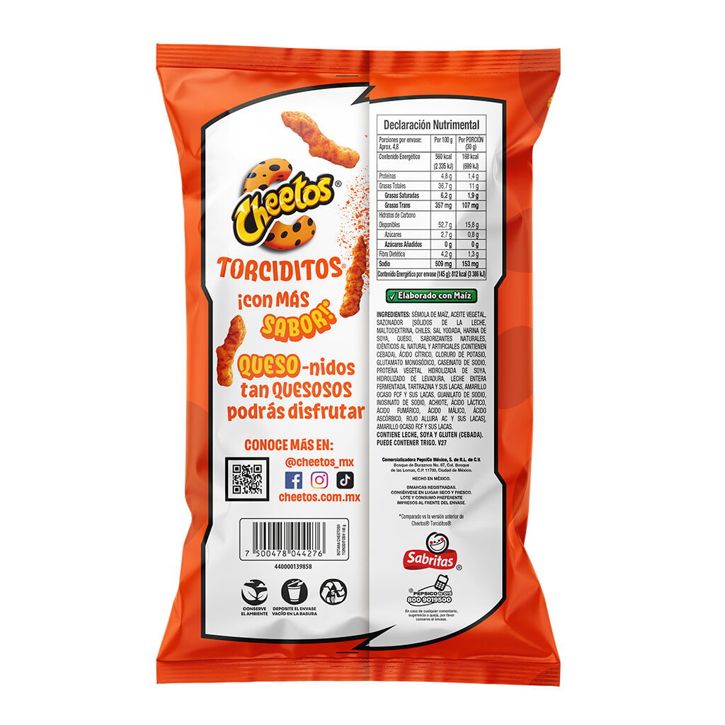 Cheetos Torciditos Comparte 145.0 Gr