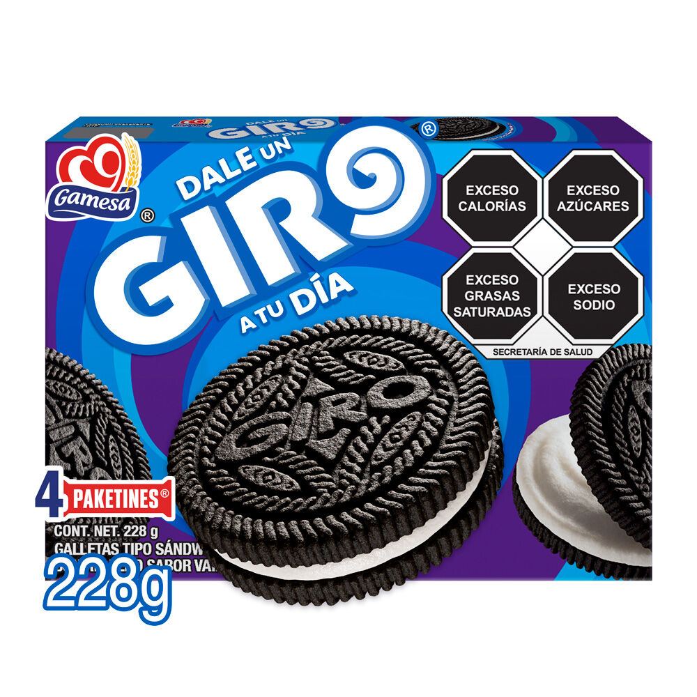 Galletas Giro Gamesa 228.0 Gr