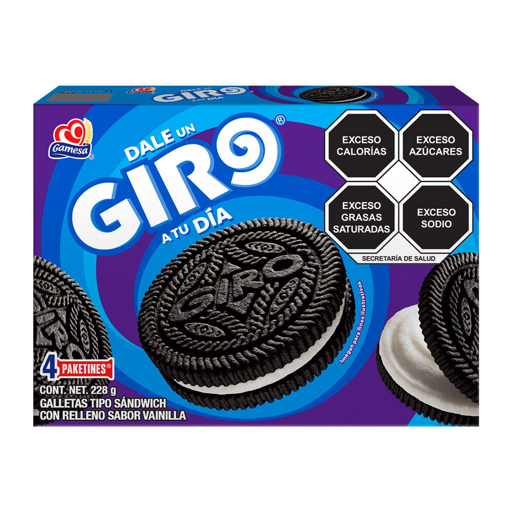 Galletas Giro Gamesa 228.0 Gr