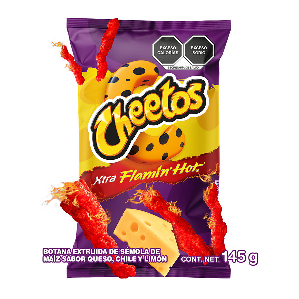 Cheetos Flamin Hot Cheetos 145.0 Gr