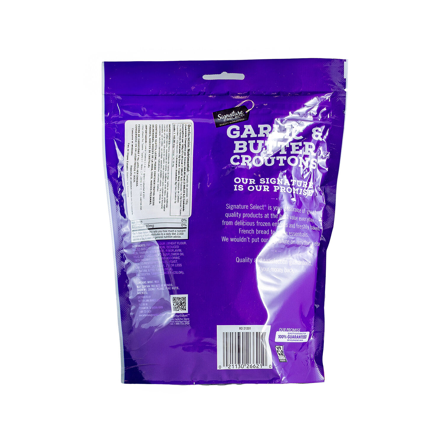 Crotones Mantequilla Y Ajo Sig Select 5.0 Oz