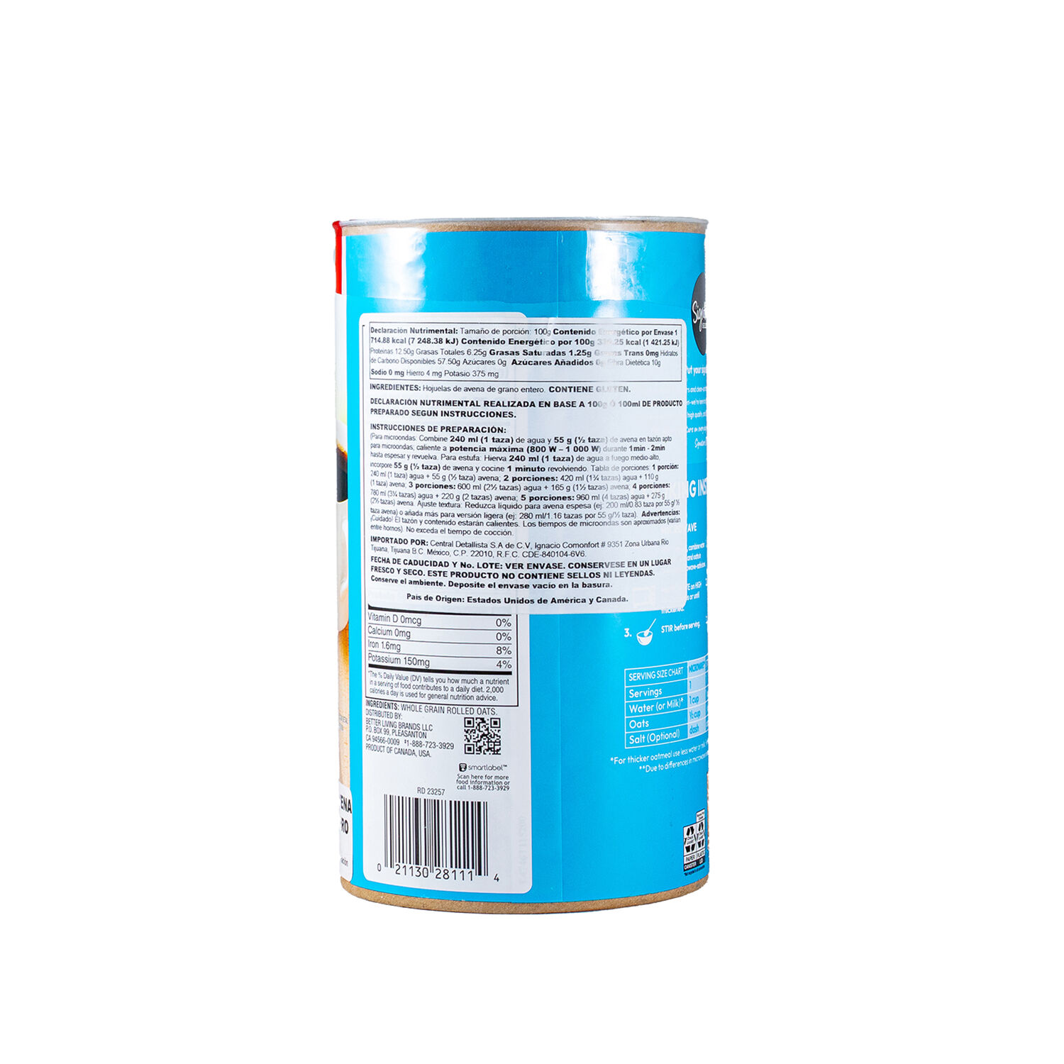Avena Instantanea 1 Minuto Sig Select 510.0 Gr