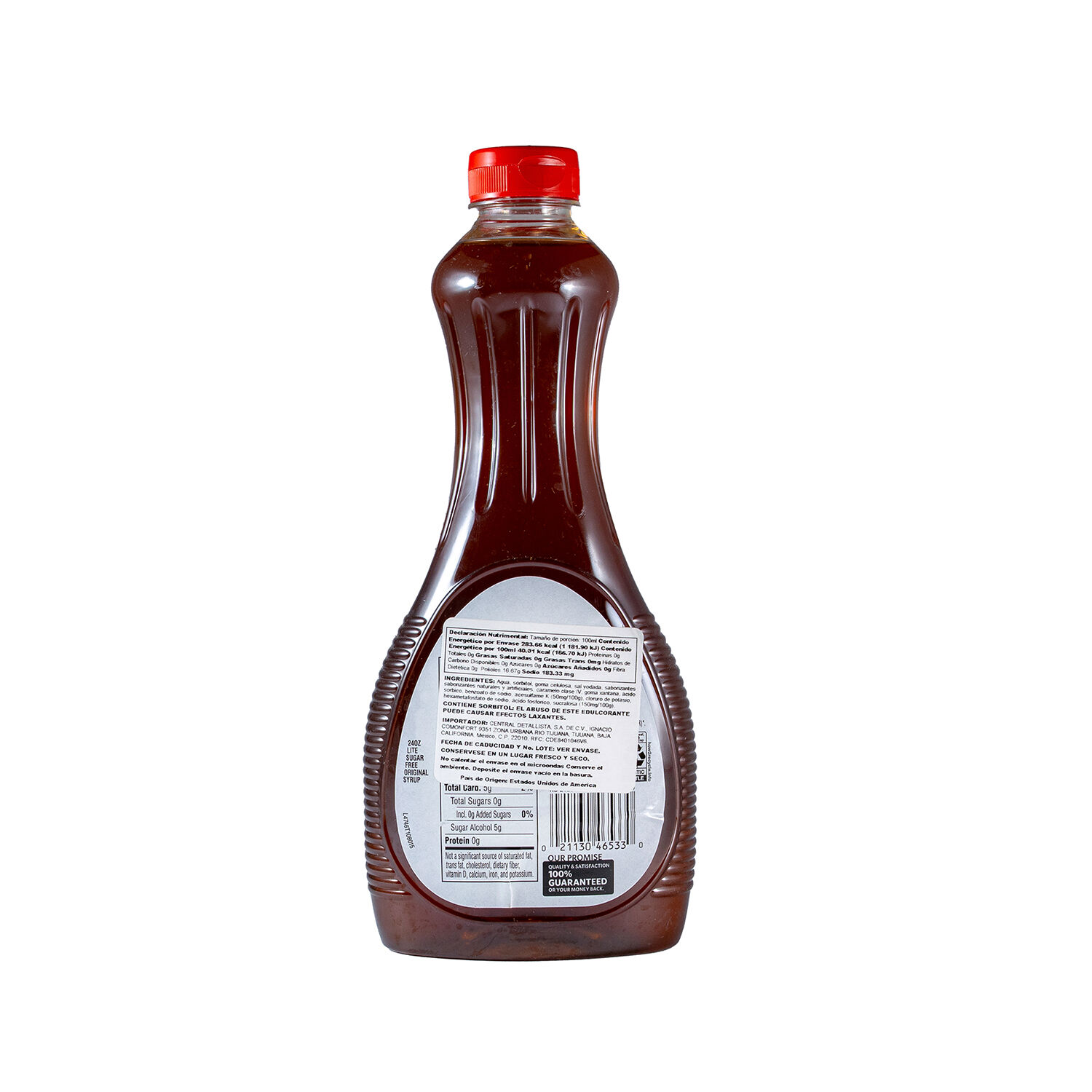 Jarabe Para Hot Cakes S/ Azucar Sig Select 24.0 Oz
