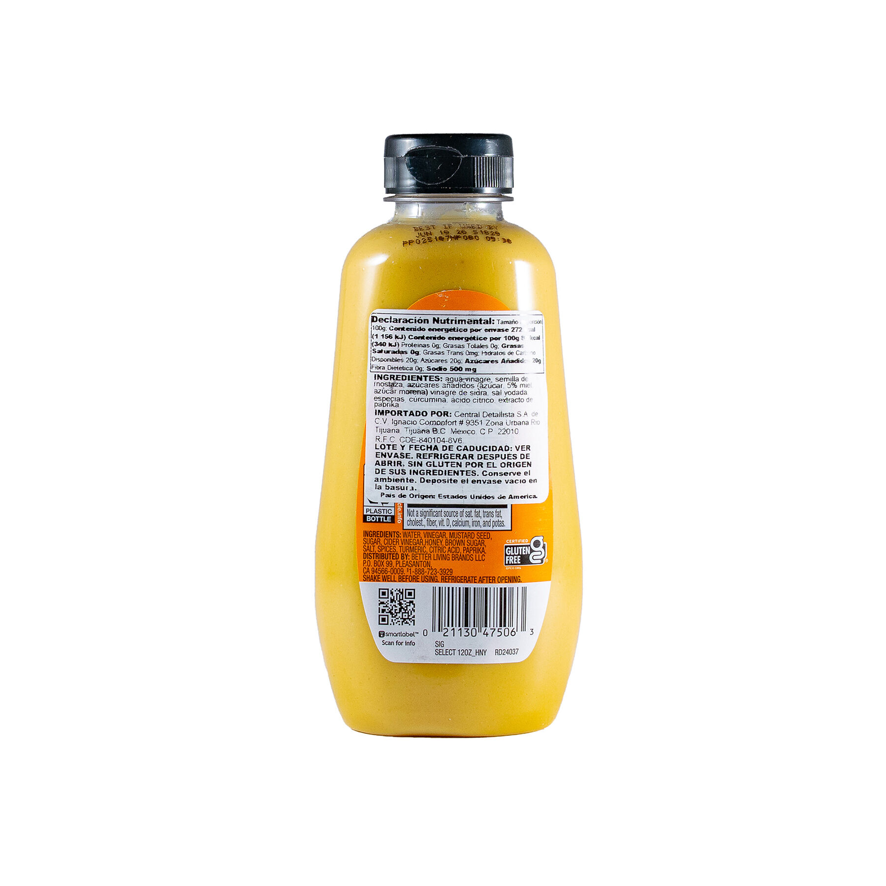 Mostaza Dulce Sig Select 12.0 Oz