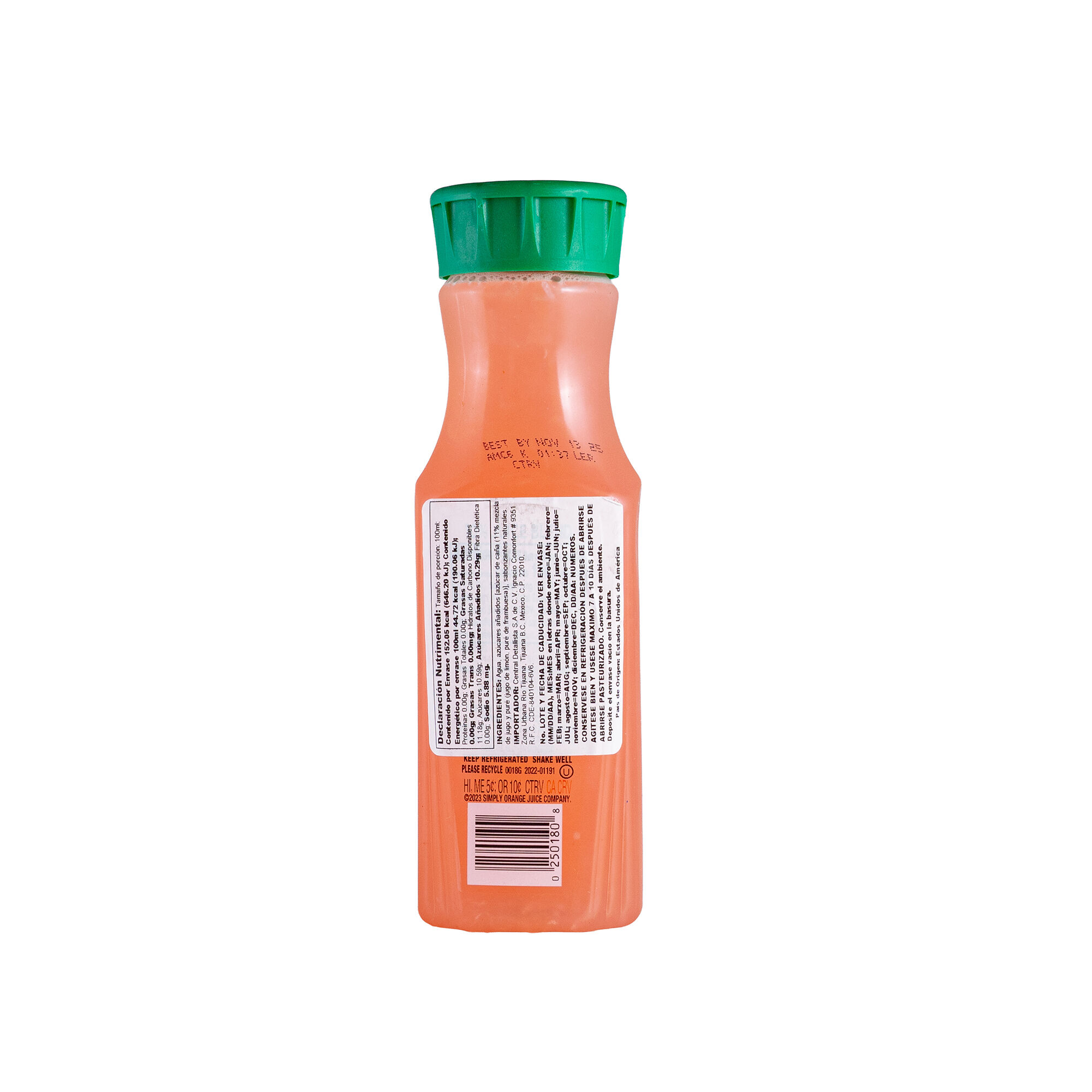 Jugo Limon Frambuesa Simply 340.0 Ml