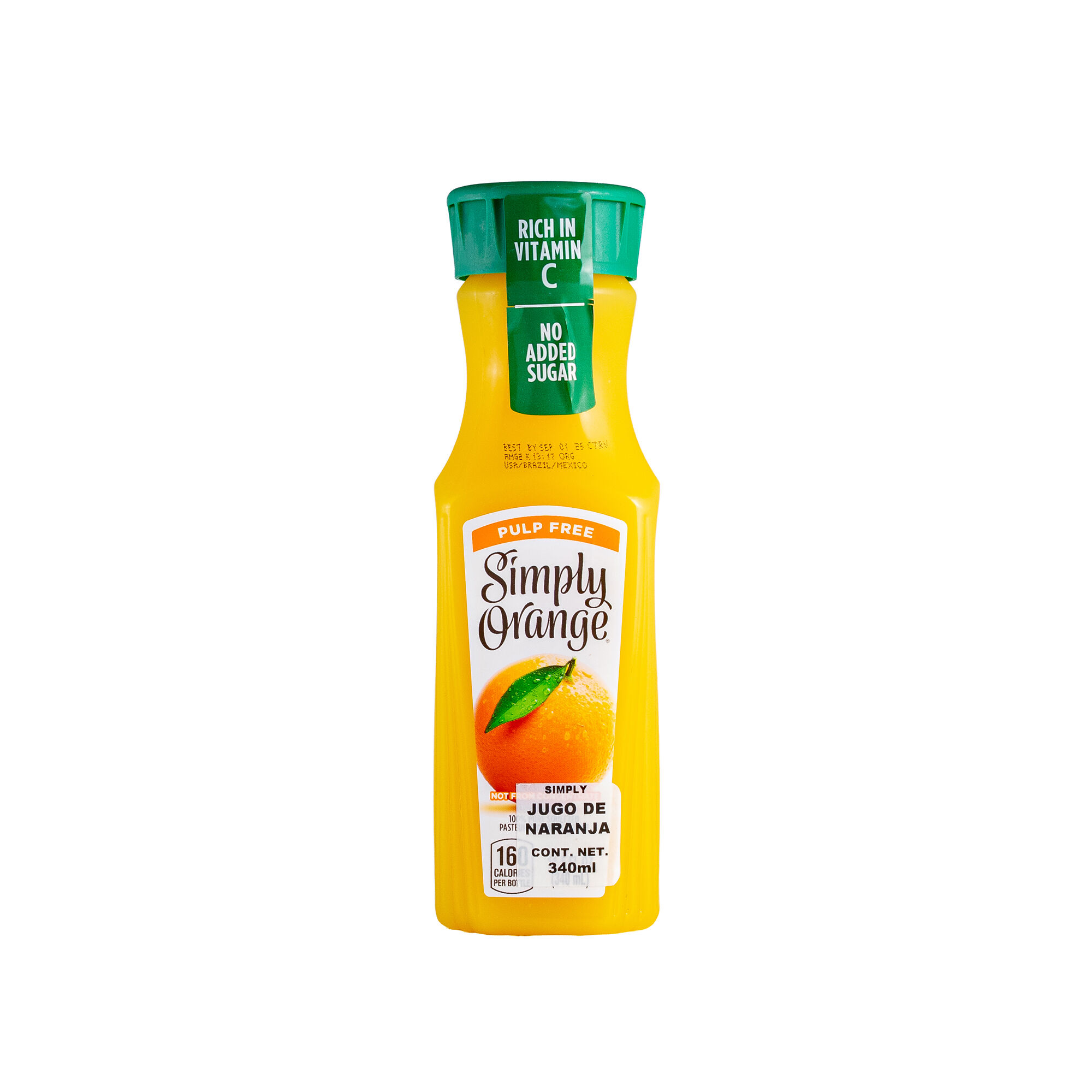 Jugo Naranja Natural Simply 340 0 Ml