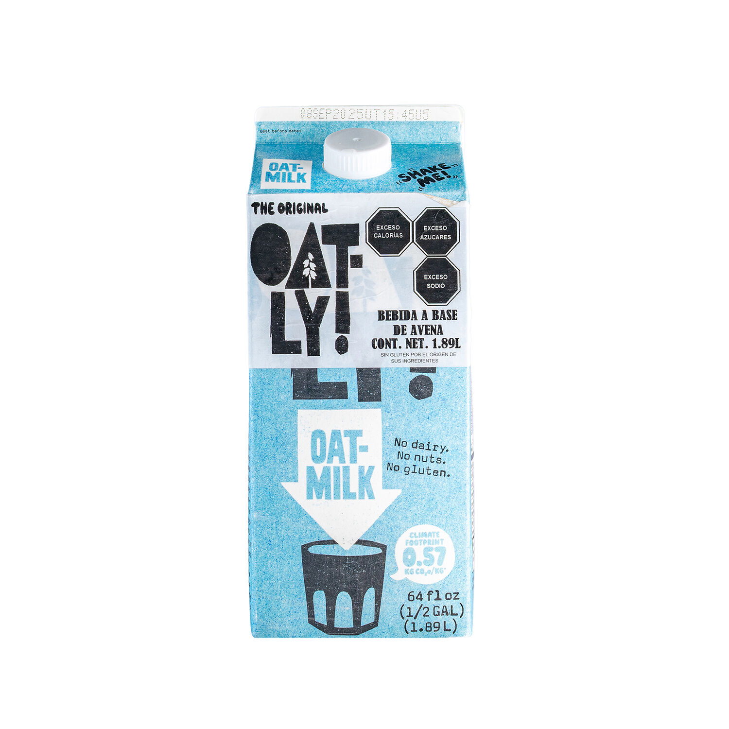 Leche De Avena Original Oatly 1.89 Lt