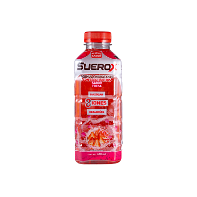 Electrolitos 8iones Fresa Suerox 630.0 Ml