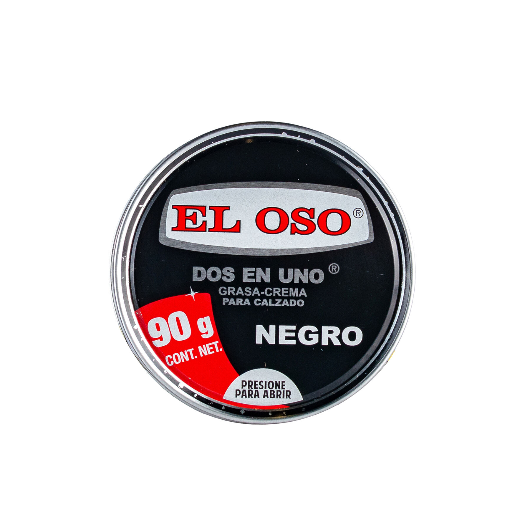 Grasa 2 En 1 Negro El Oso 90.0 Gr