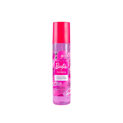 Body Mist Dulce Y Audaz Barbie Love Joy 250.0 Ml