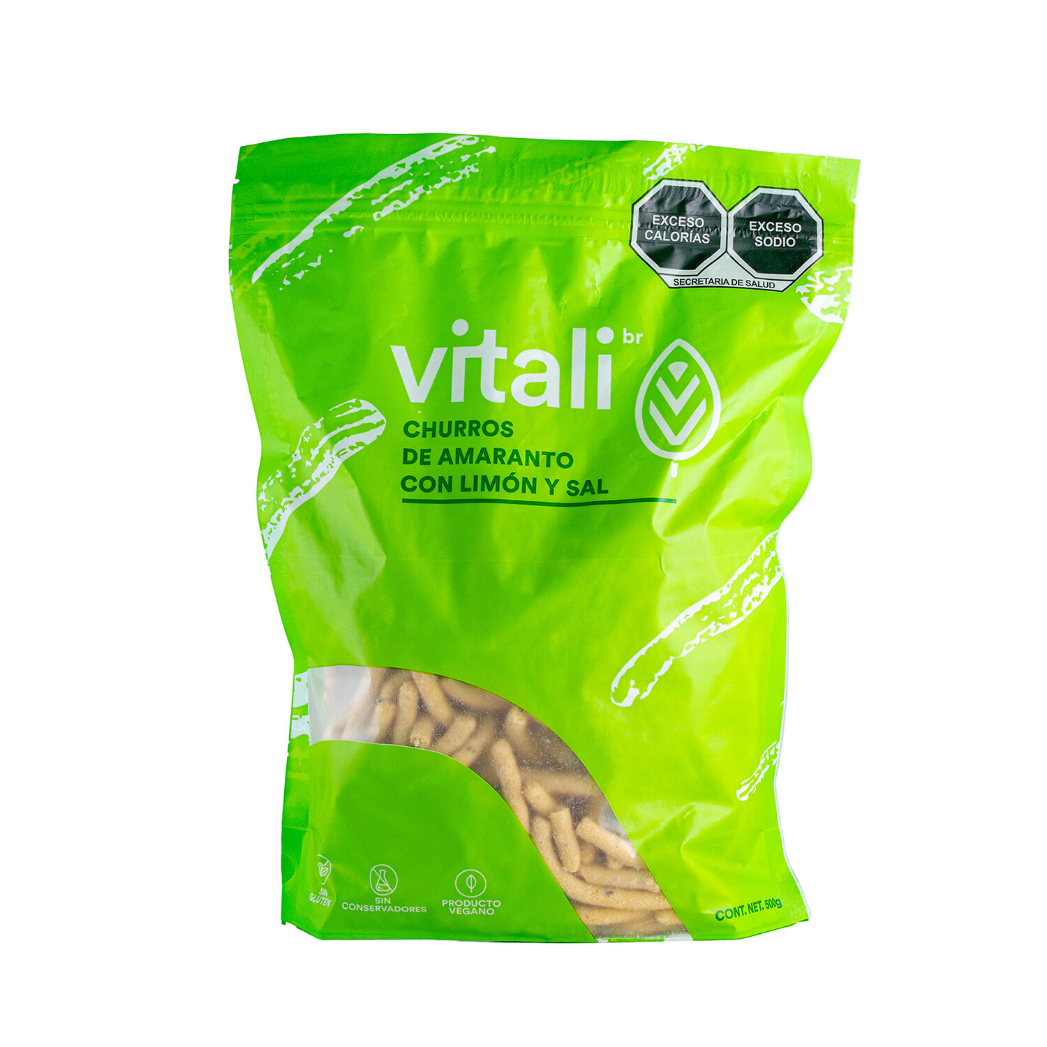 Churro De Amaranto Con Limon Y Sal Vitali 500 0 Gr