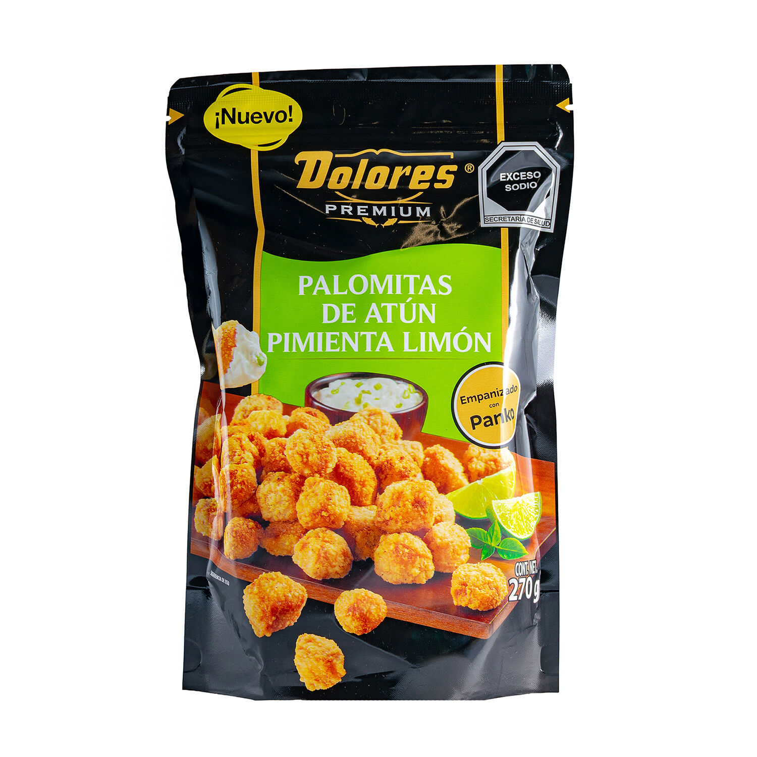 Palomitas De Atun Pimienta Y Limon Dolores 270.0 Gr