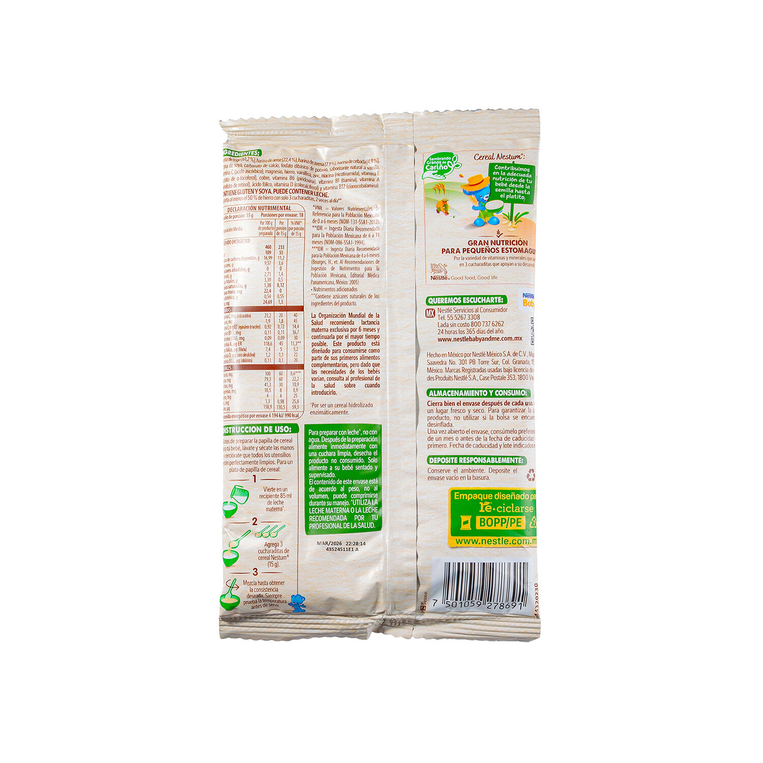 Cereal Inf Nestum 4 Cerea 2da Eta Ahorra Nestle 270.0