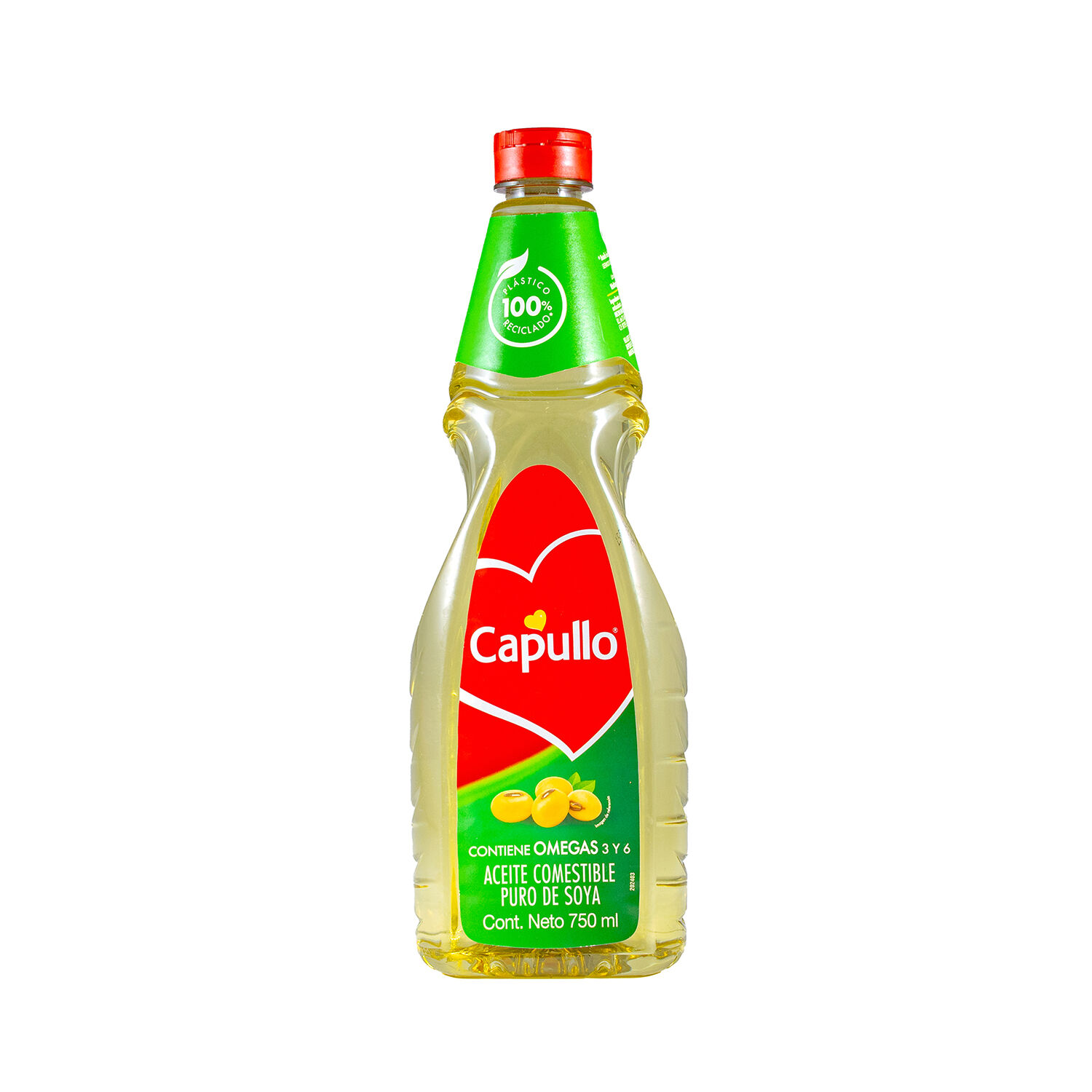 Aceite Puro De Soya Capullo 750.0 Ml
