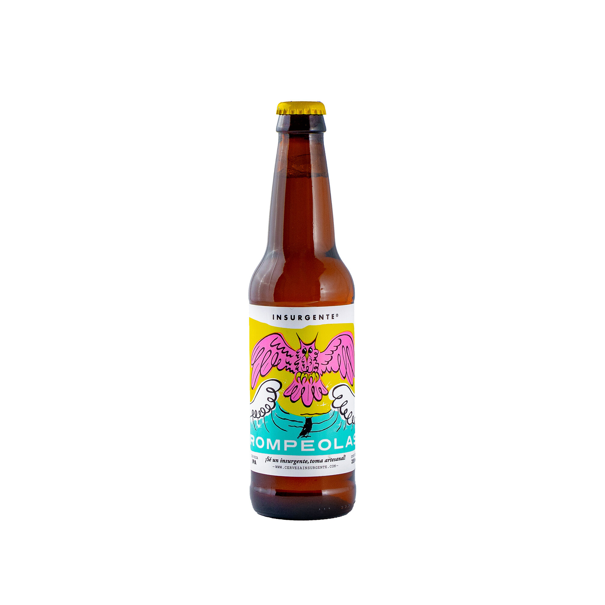 Cerveza Artesanal Rompeolas Insurgen 355