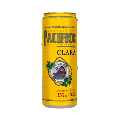 Cerv Lata Clara Pacifico 410.0 Ml