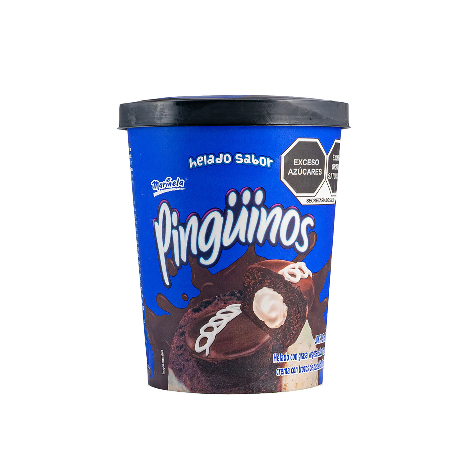 Helado Sabor Pinguinos Marinela 1.0 Lt