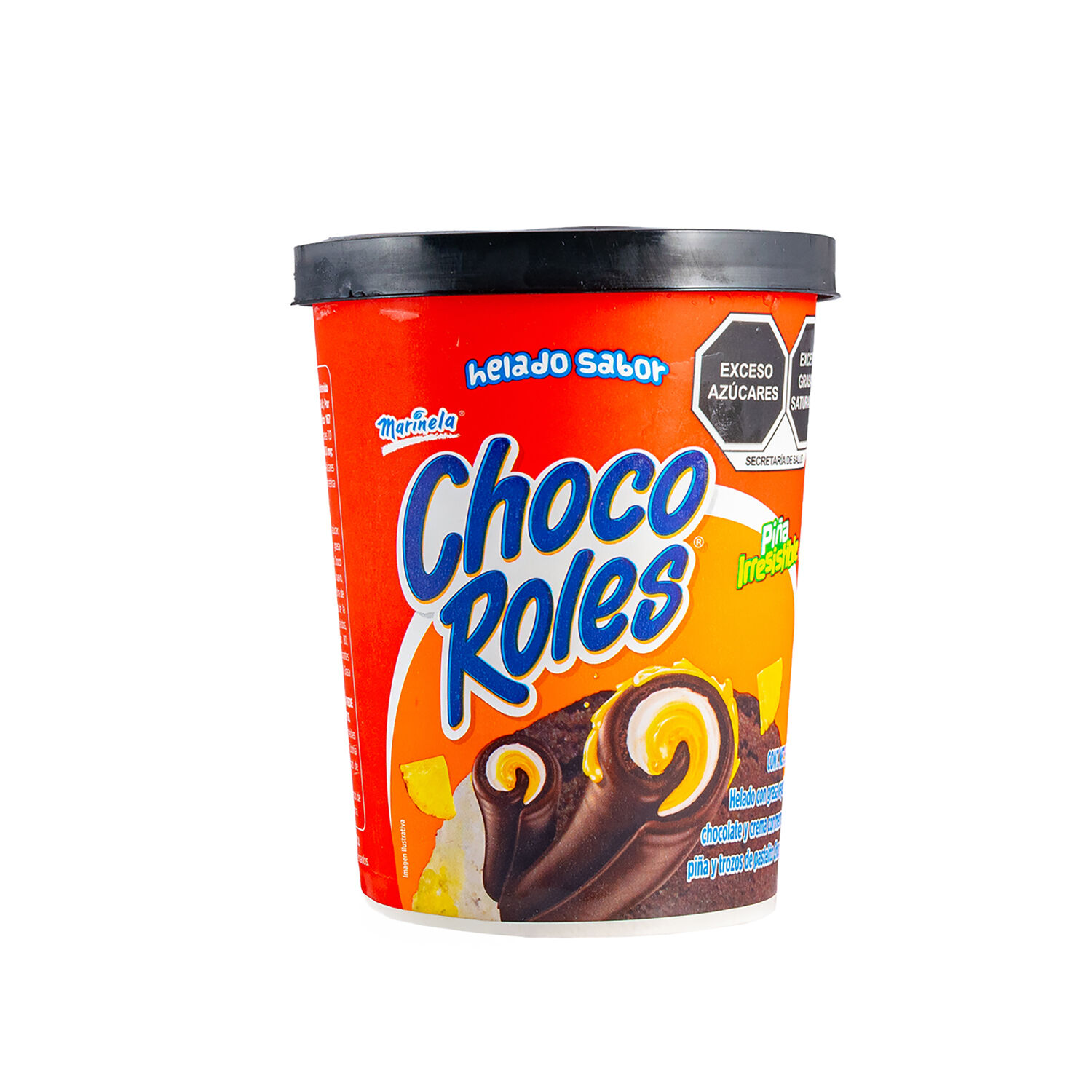 Helado Sabor Choco Roles Marinela 1.0 Lt