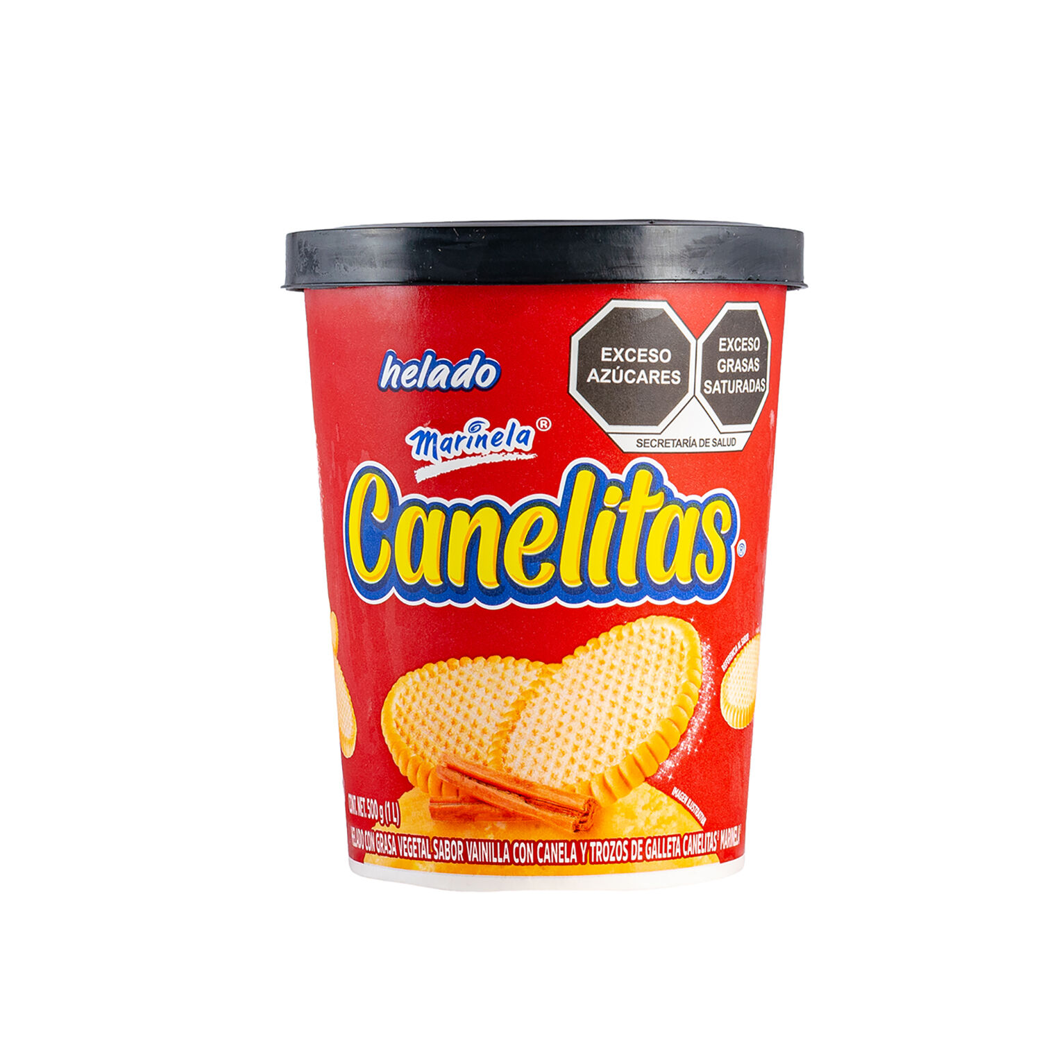 Helado Sabor Canelitas Marinela 1.0 Lt